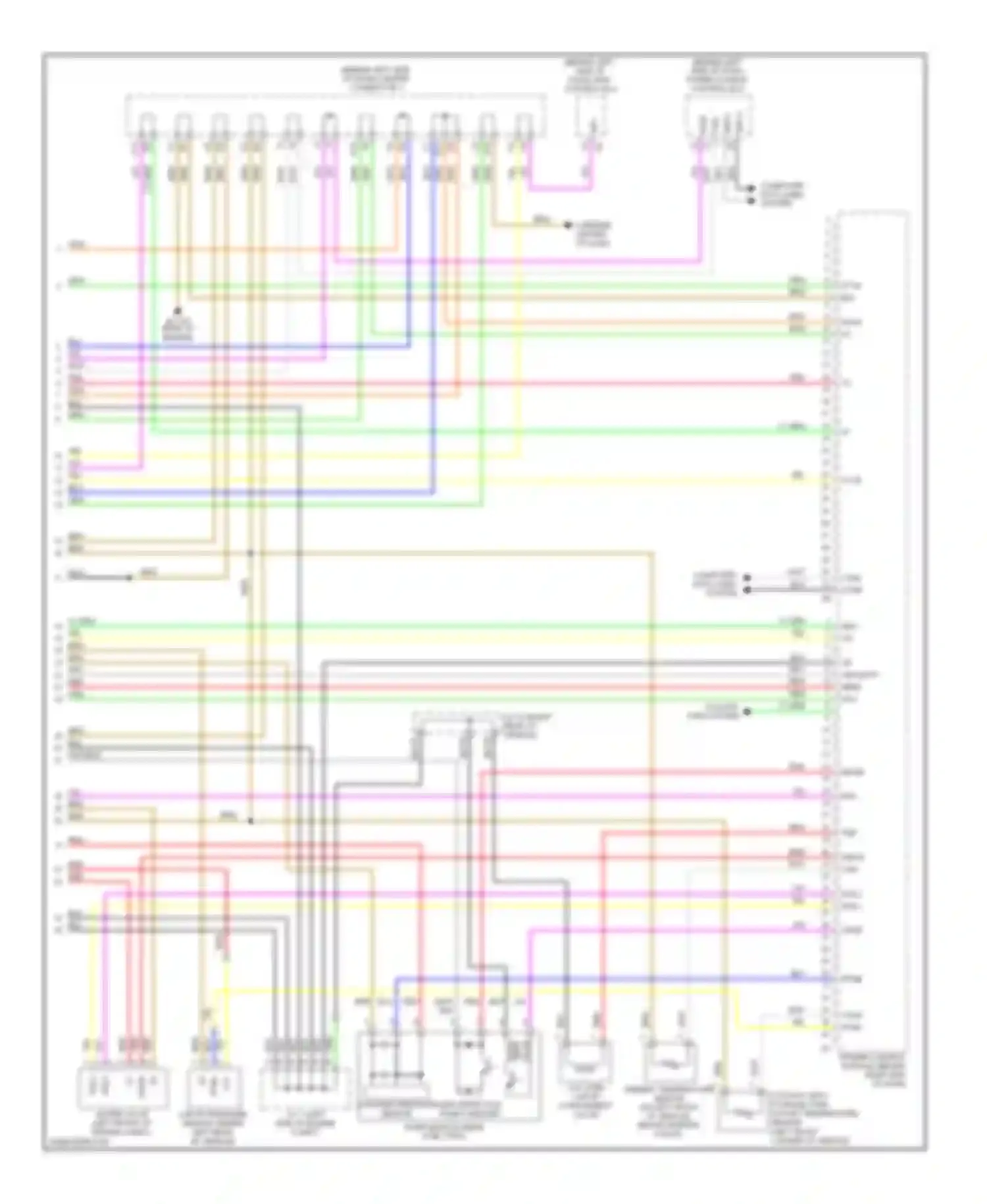 Prius Toyota II facelift (2005-2011): Wiring diagram engine performance 1.5l, engine controls circuit (4 of 4)