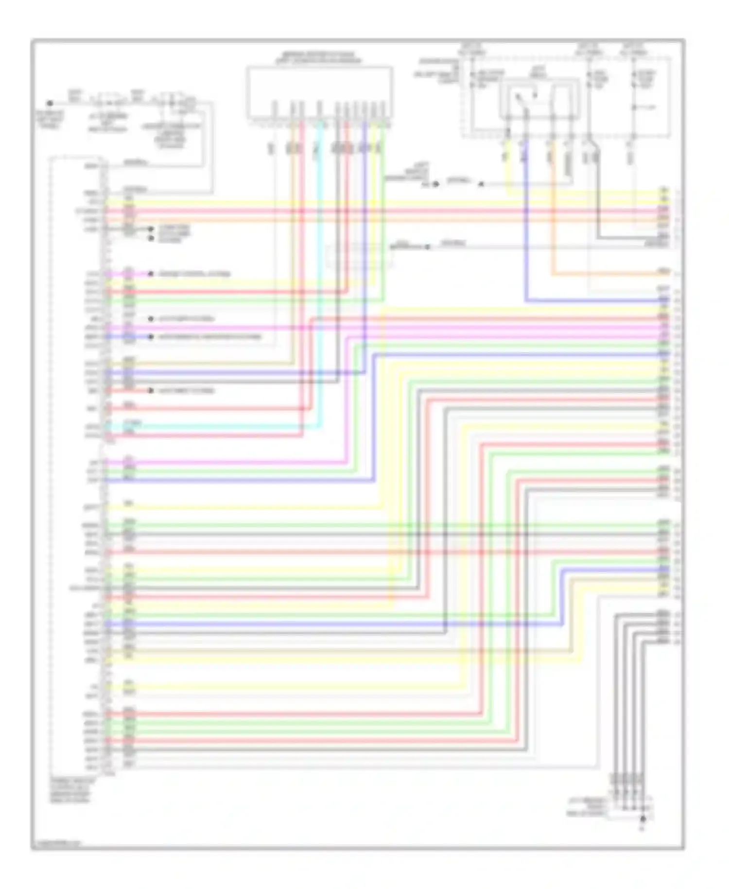 Prius Toyota II facelift (2005-2011): Wiring diagram engine performance hybrid system circuit (1 of 7)