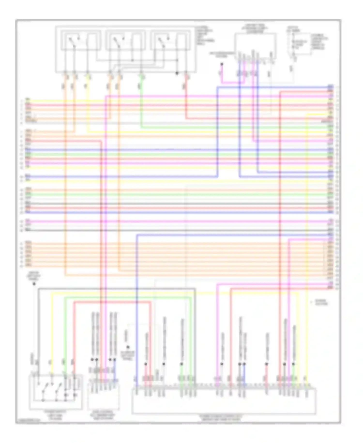 Prius Toyota II facelift (2005-2011): Wiring diagram engine performance hybrid system circuit (3 of 7)