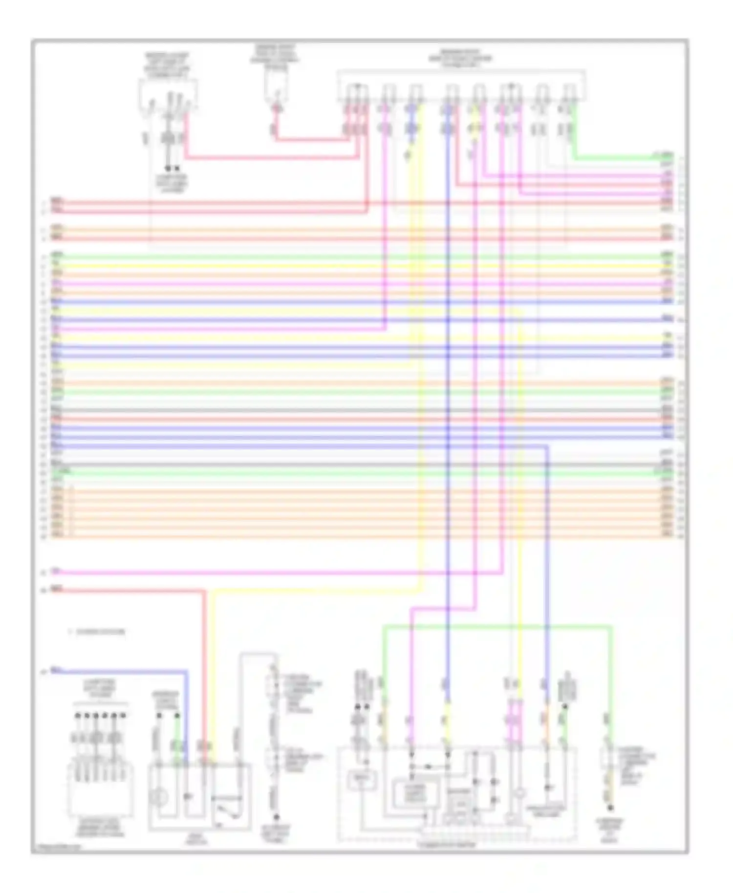 Prius Toyota II facelift (2005-2011): Wiring diagram engine performance hybrid system circuit (6 of 7)