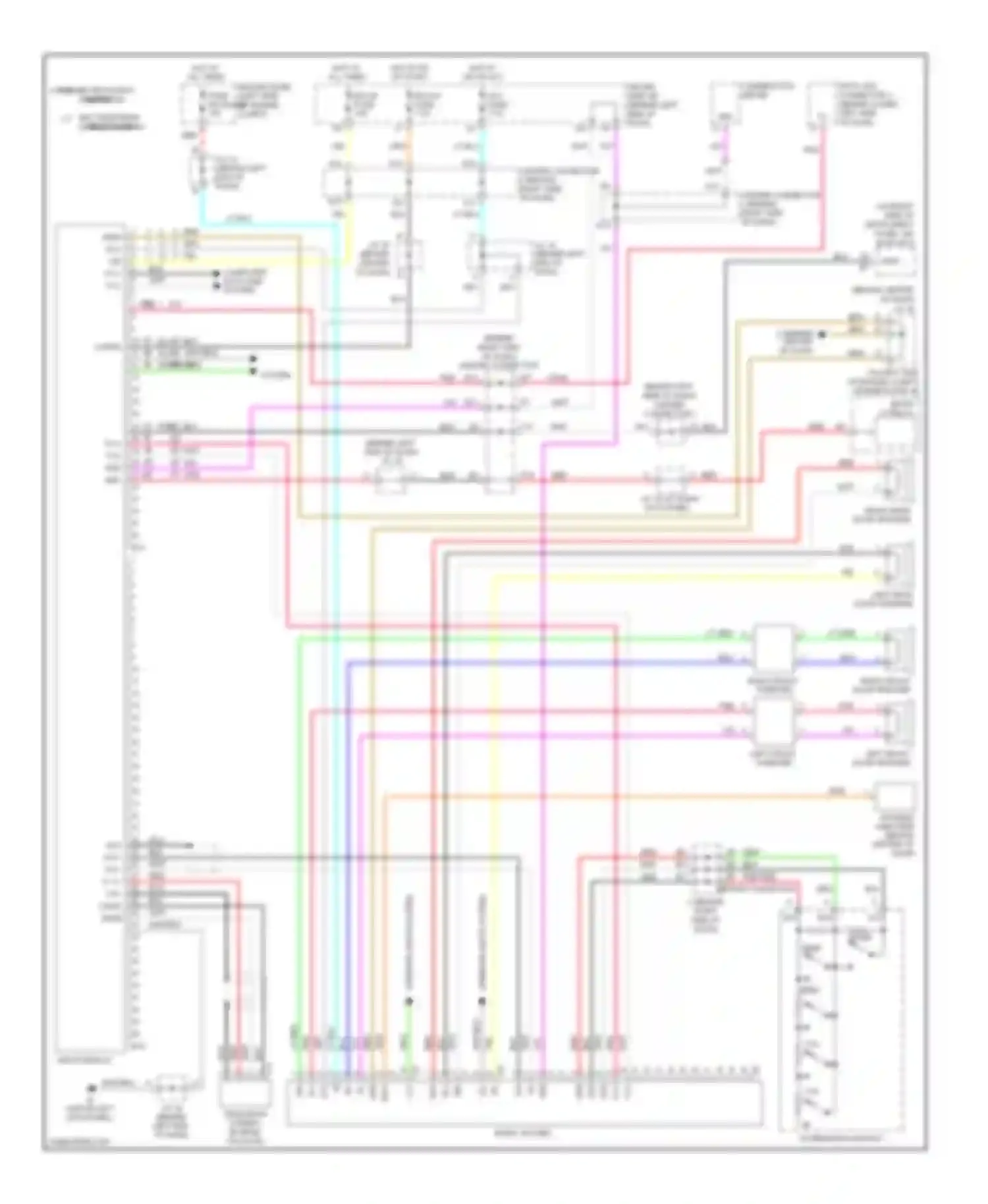 Prius Toyota II facelift (2005-2011): Radio circuit