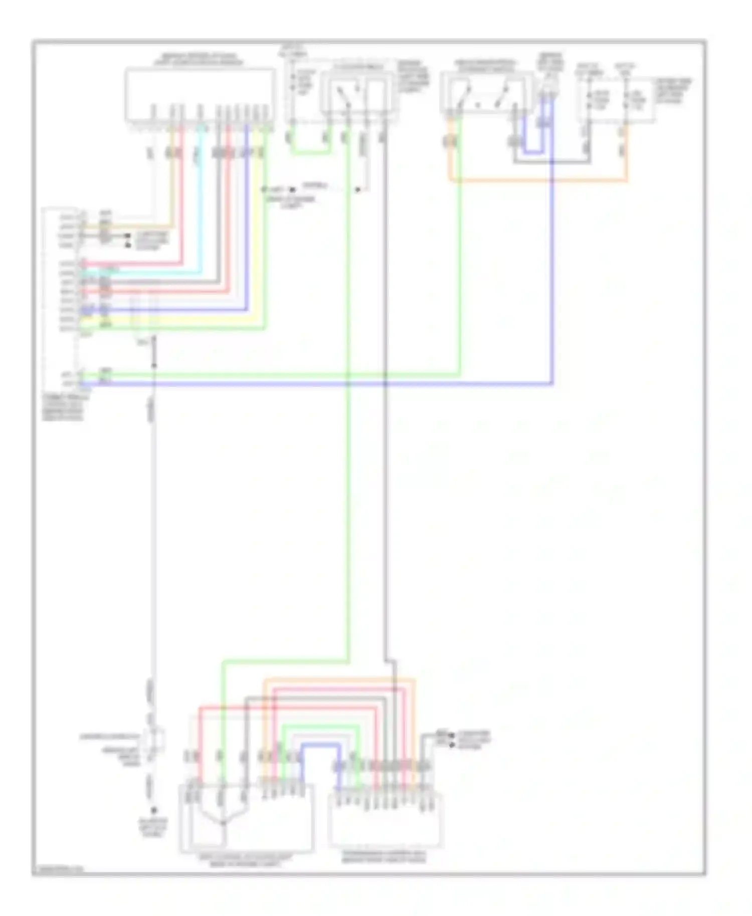 Prius Toyota II facelift (2005-2011): Shift interlock circuit