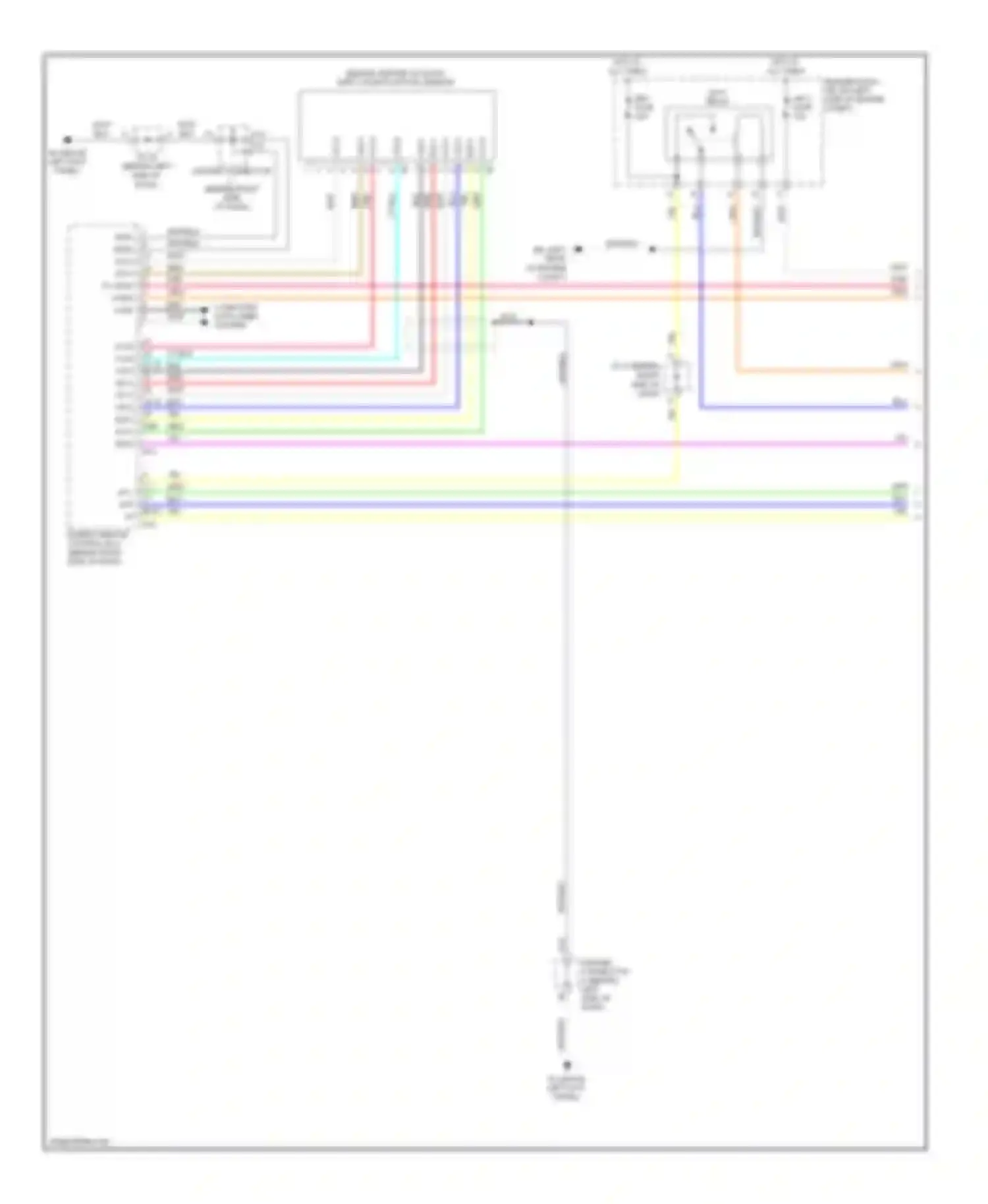 Prius Toyota II facelift (2005-2011): Transmission circuit (1 of 5)