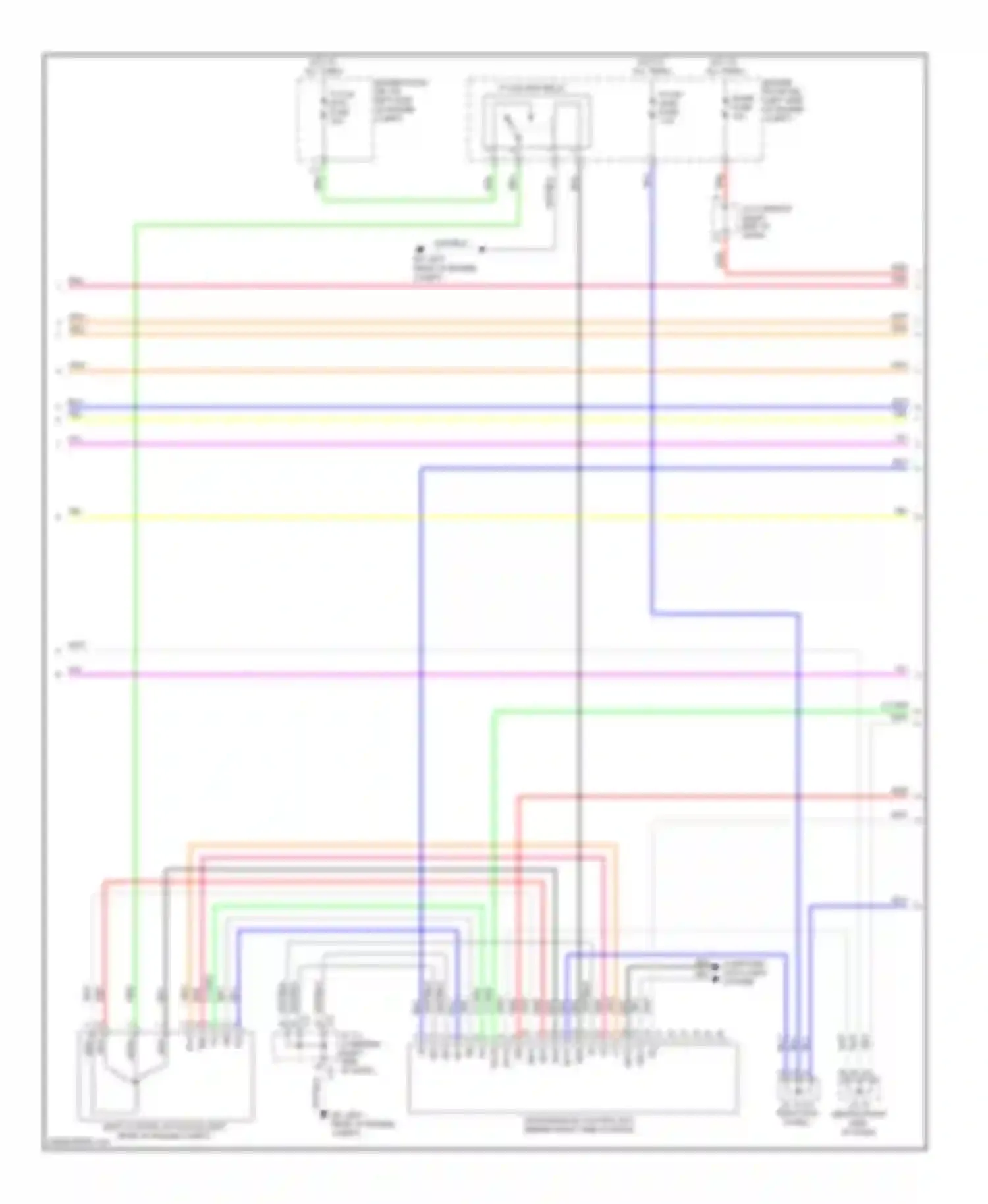 Prius Toyota II facelift (2005-2011): Transmission circuit (3 of 5)