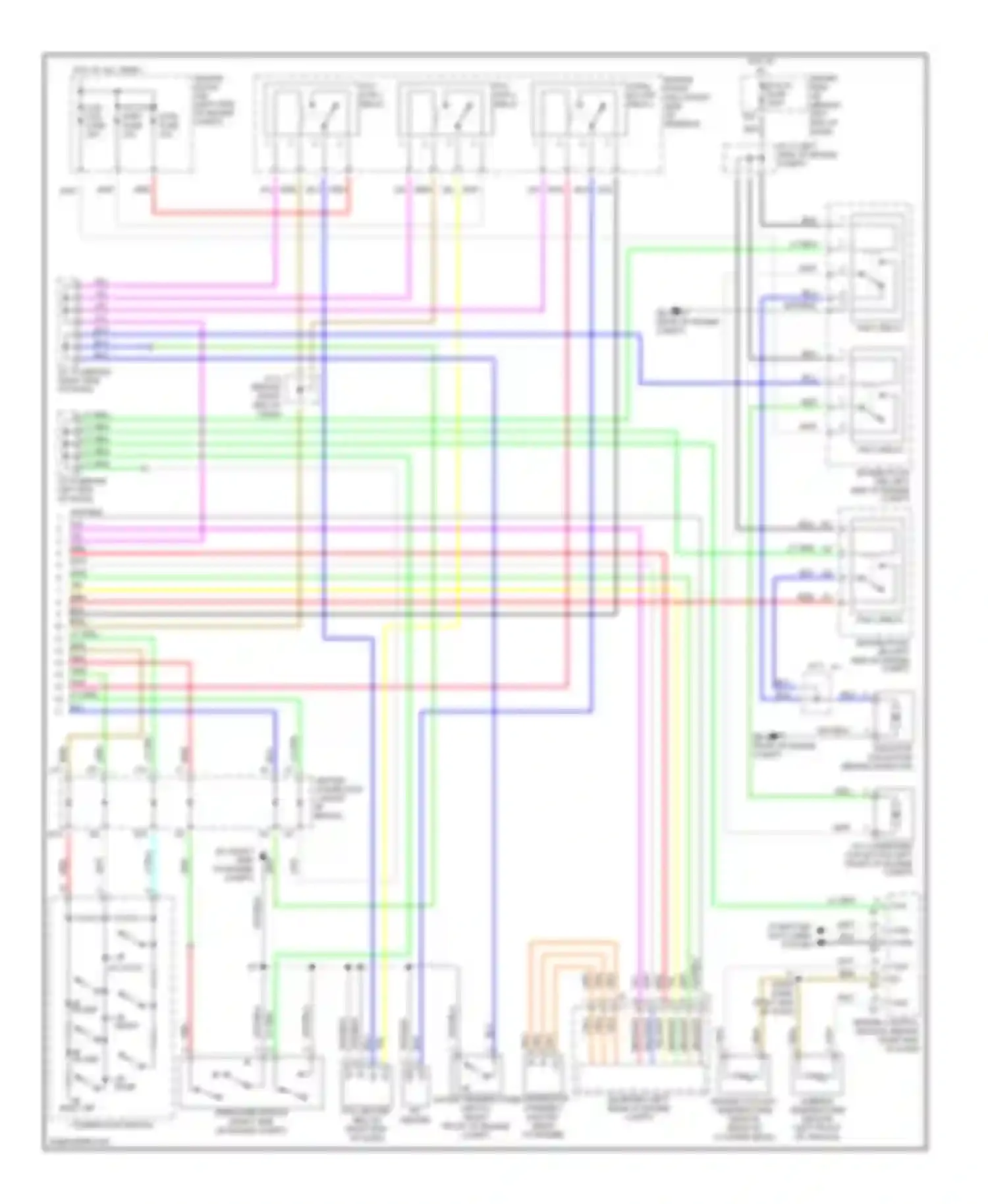 Prius Toyota II (2003-2005): Automatic a/c circuit (2 of 2)