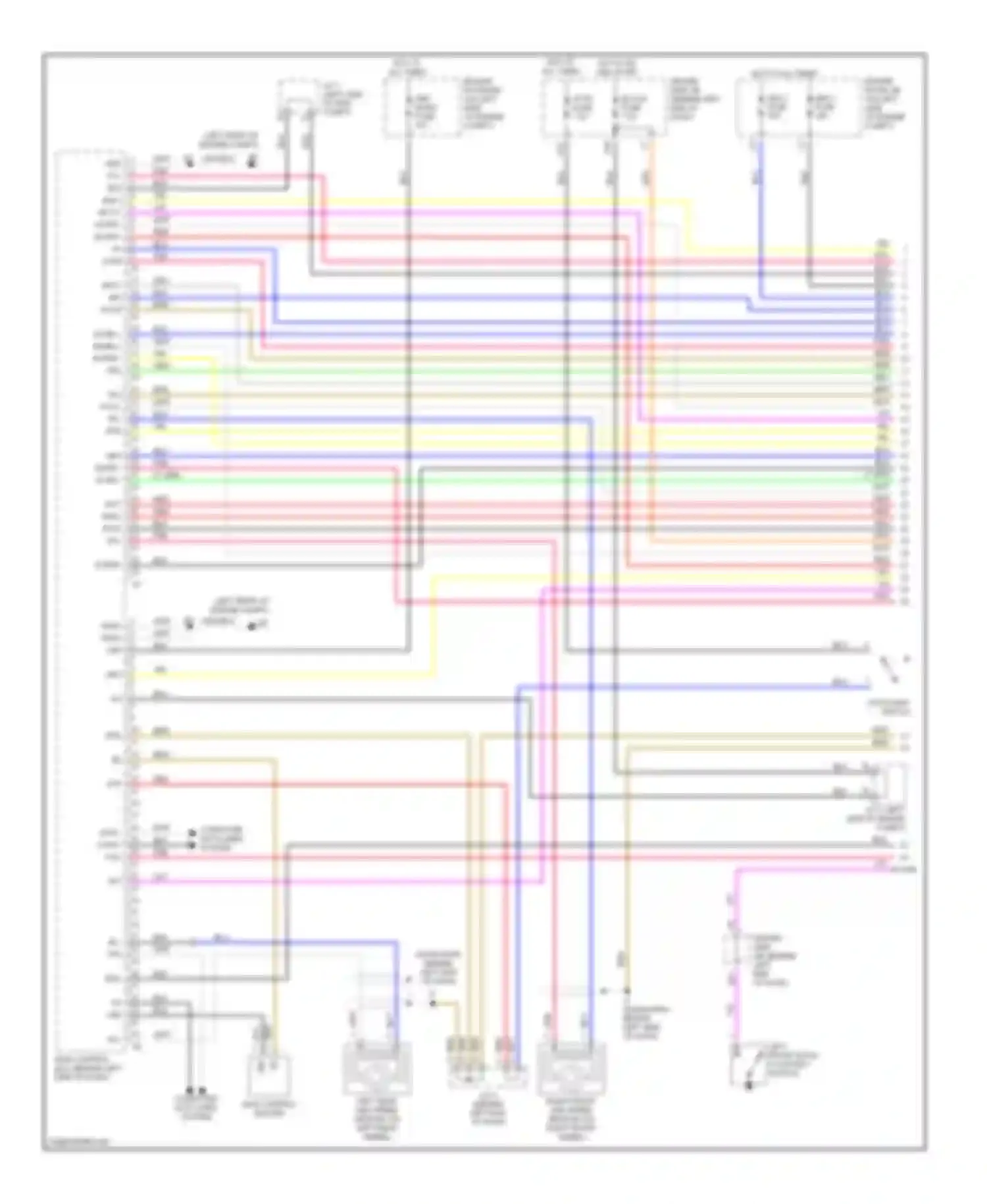 Prius Toyota II (2003-2005): Anti-lock brakes circuit (1 of 5)