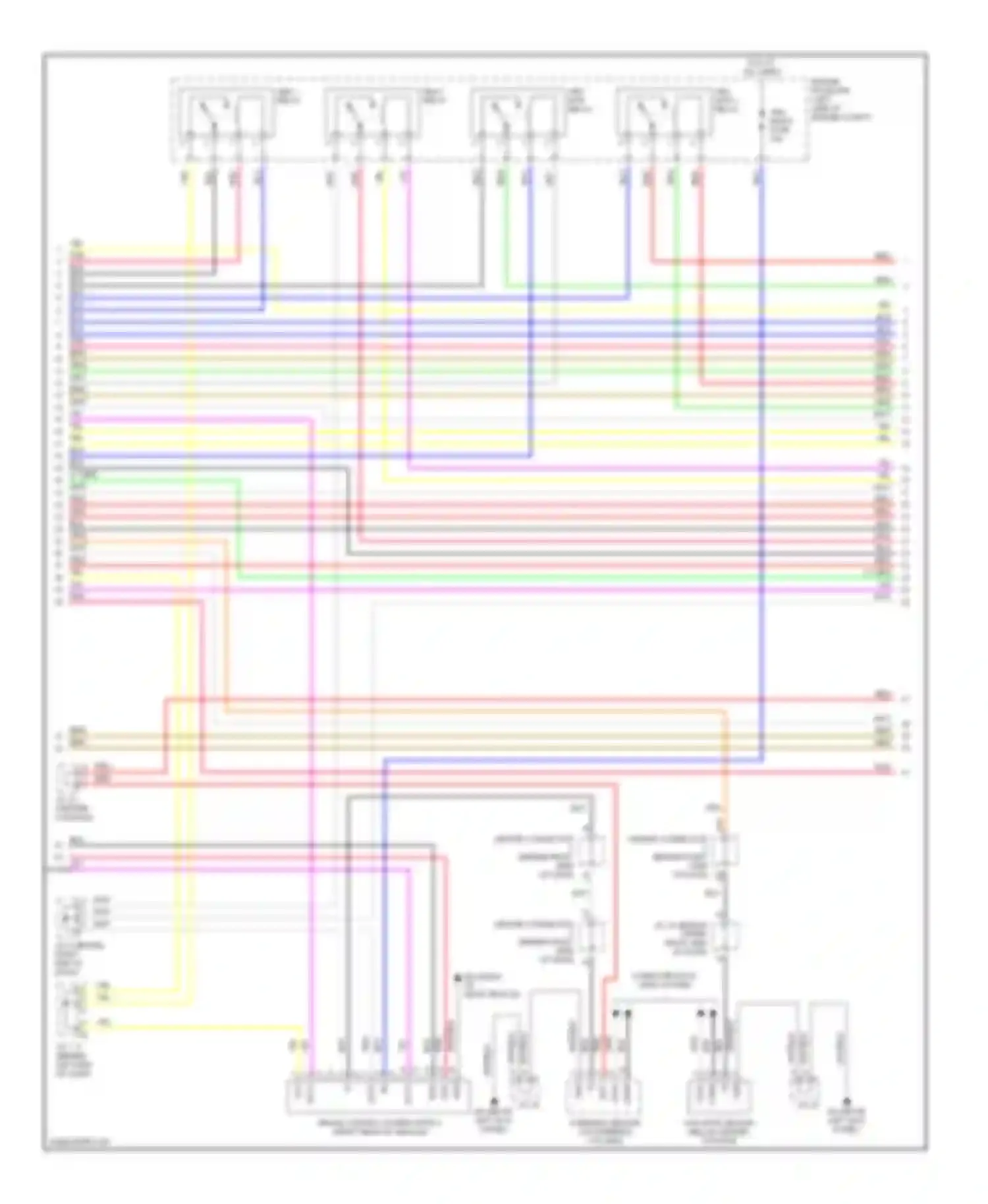 Prius Toyota II (2003-2005): Anti-lock brakes circuit (2 of 5)