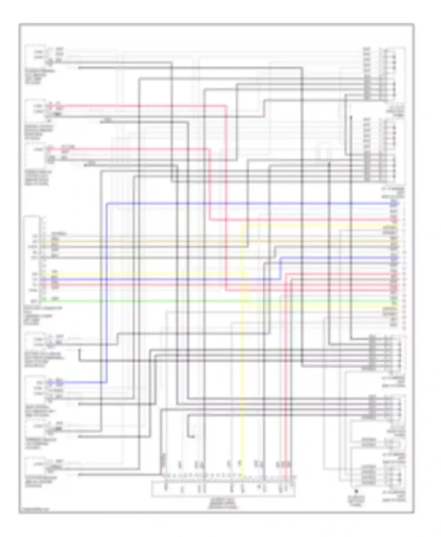 Prius Toyota II (2003-2005): Computer data lines circuit (1 of 2)