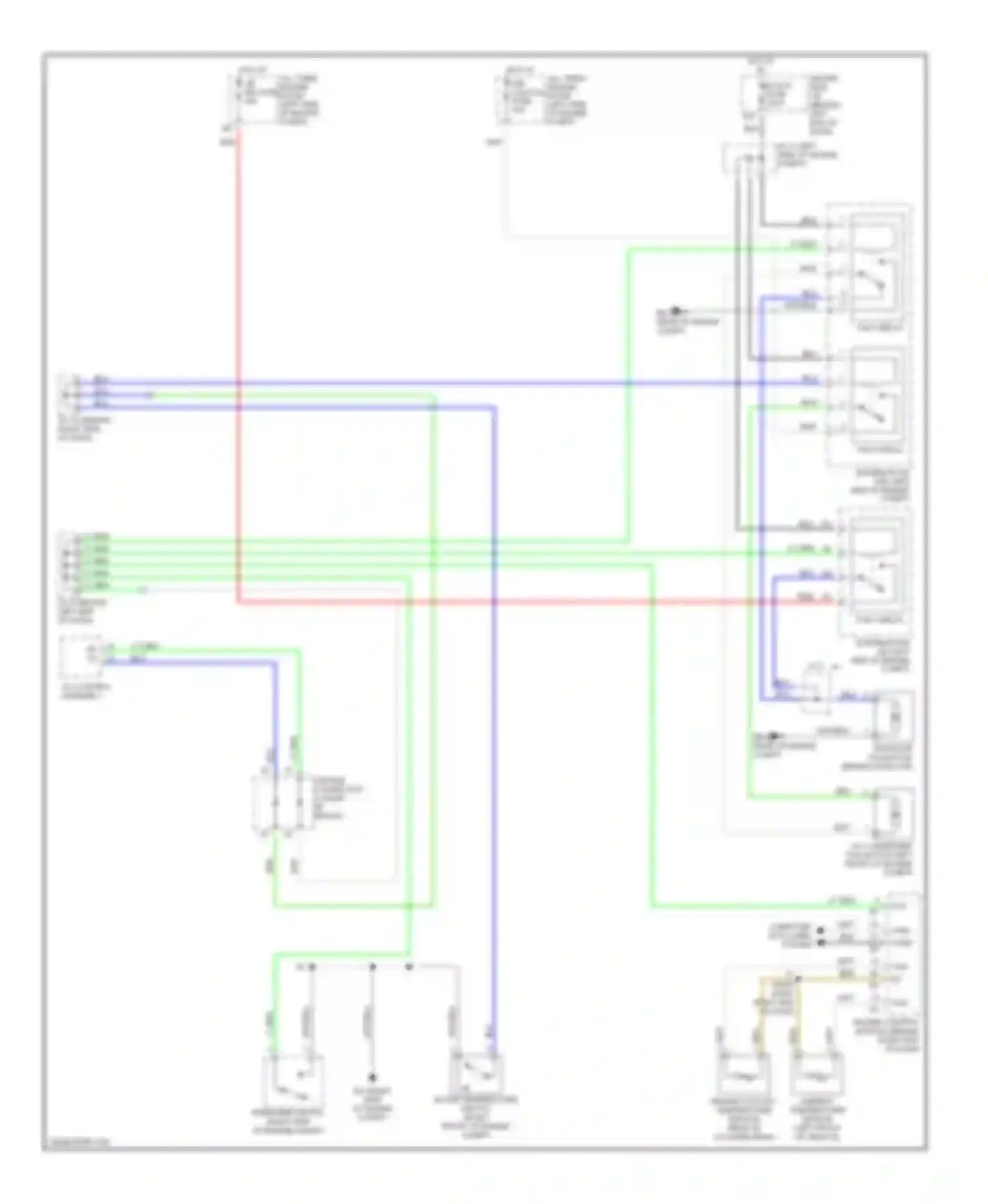 Prius Toyota II (2003-2005): Cooling fan circuit