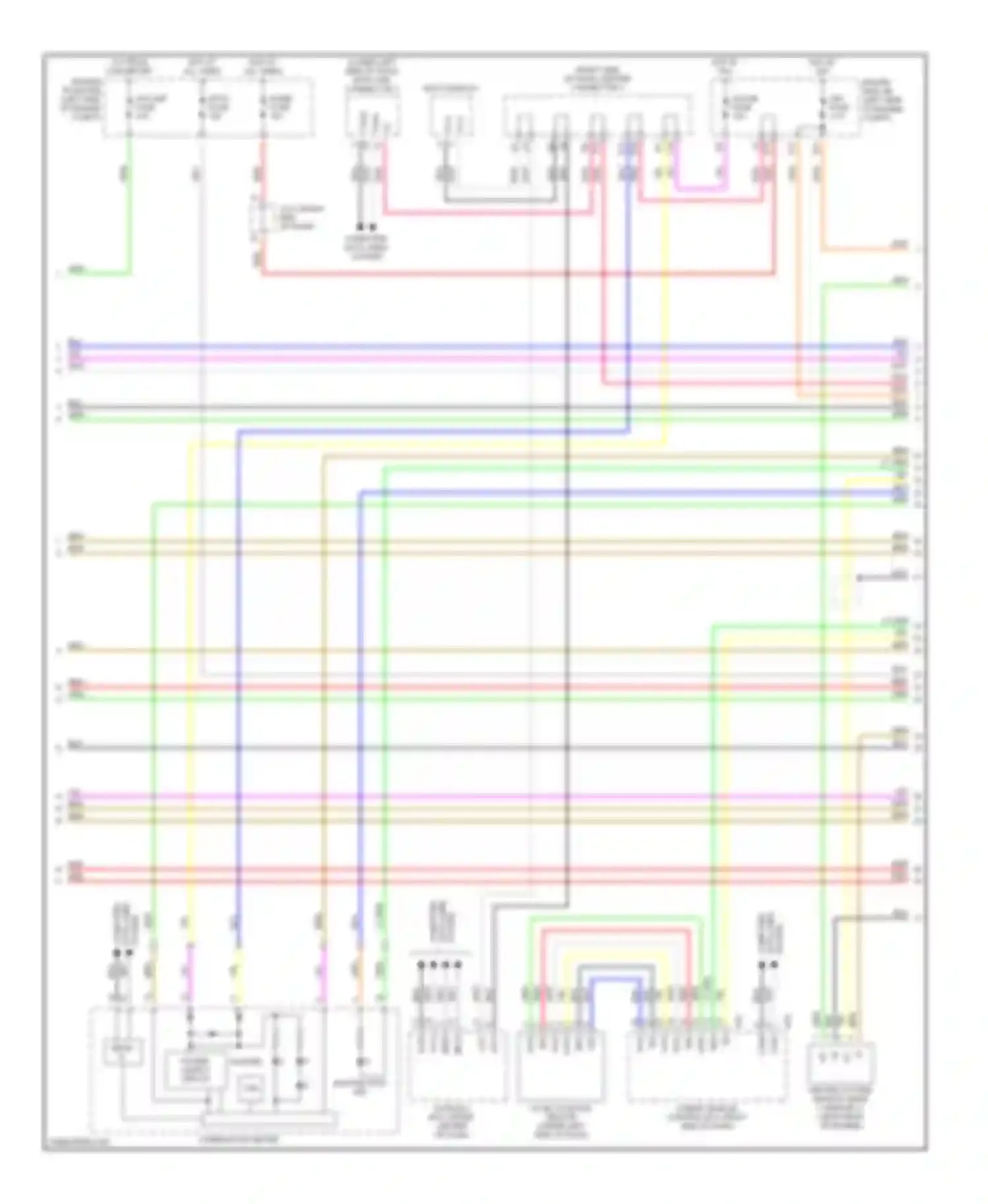 Prius Toyota II (2003-2005): Wiring diagram engine performance 1.5l, engine controls circuit (3 of 4)