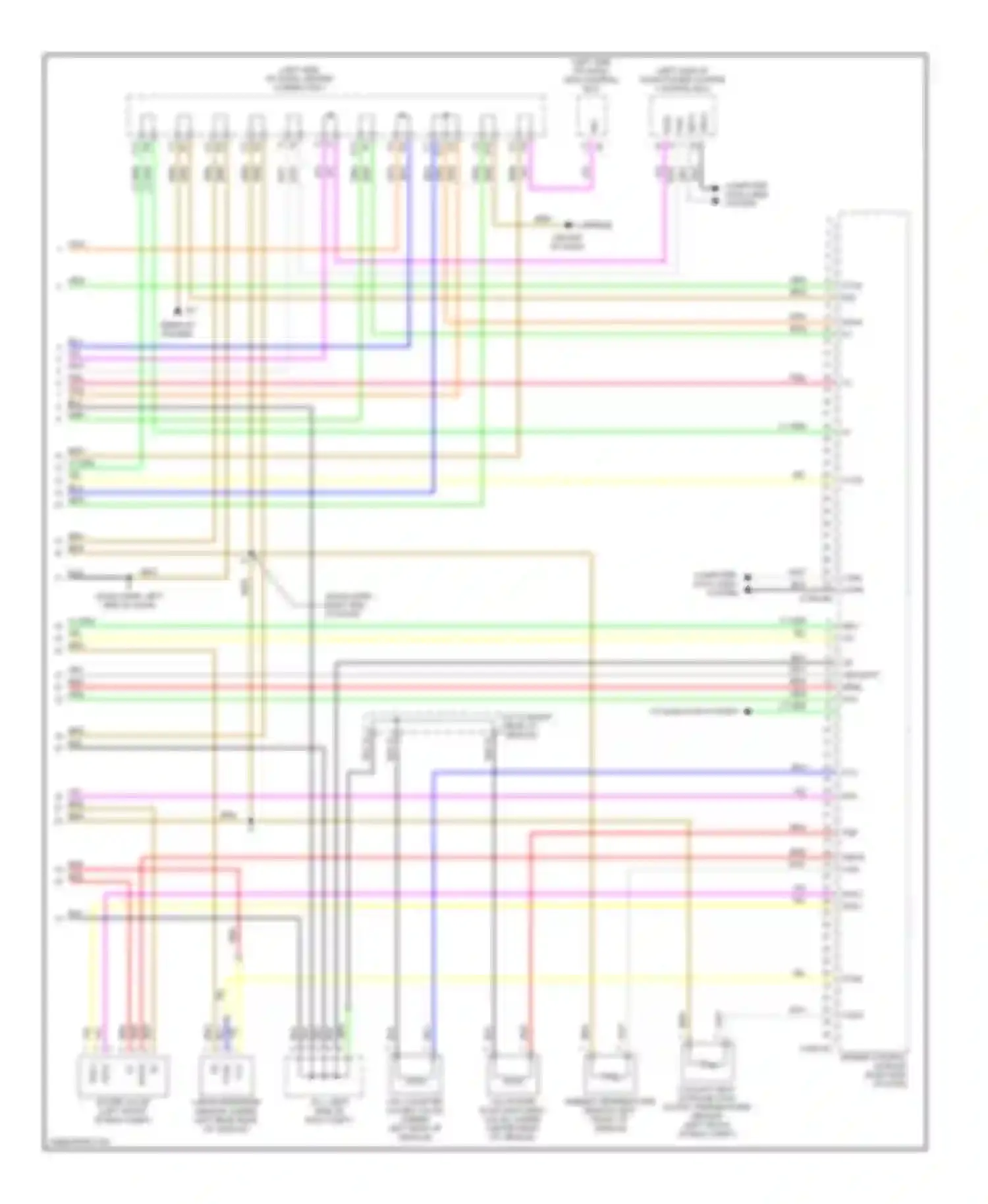 Prius Toyota II (2003-2005): Wiring diagram engine performance 1.5l, engine controls circuit (4 of 4)