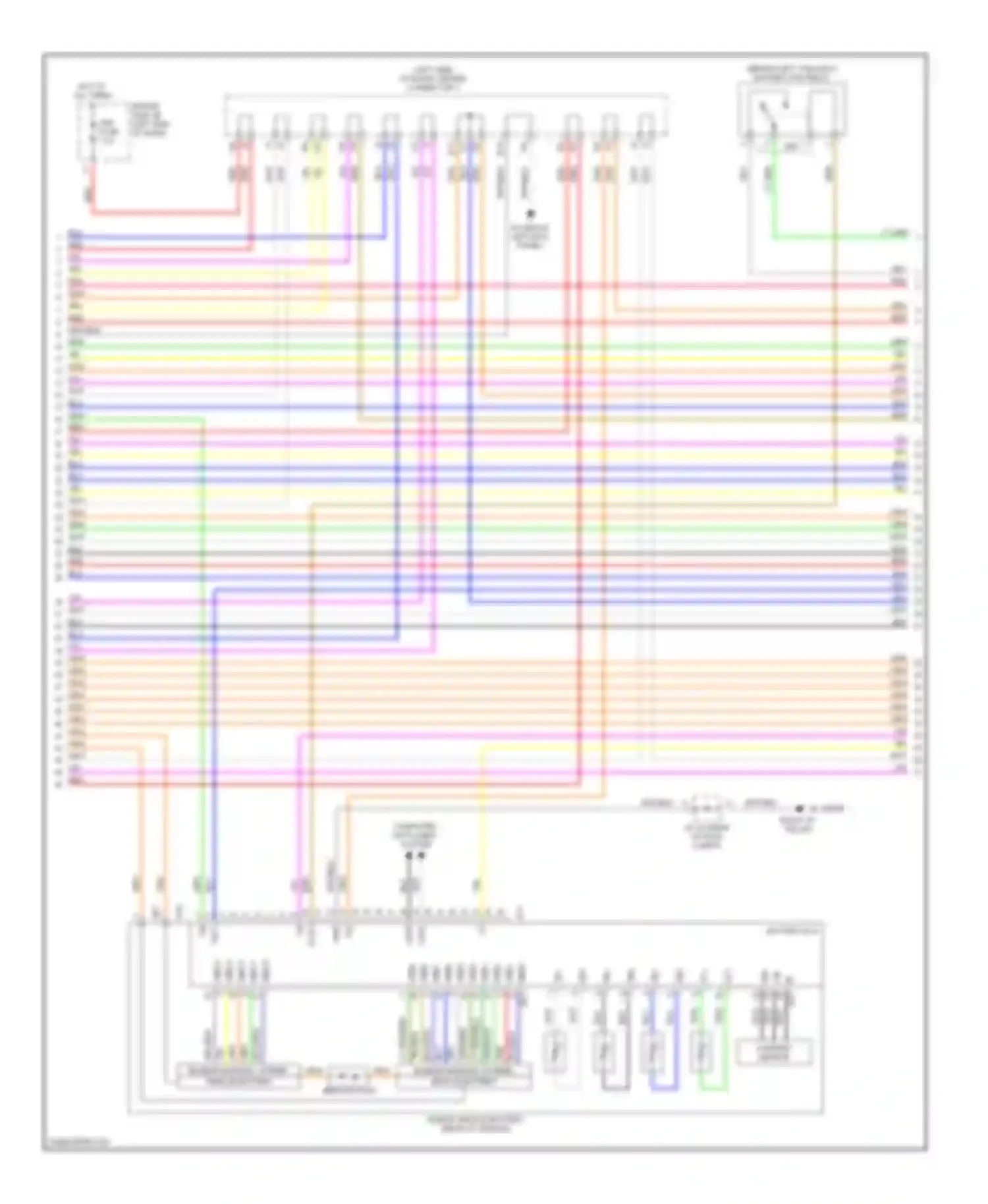 Prius Toyota II (2003-2005): Wiring diagram engine performance hybrid system circuit (4 of 7)