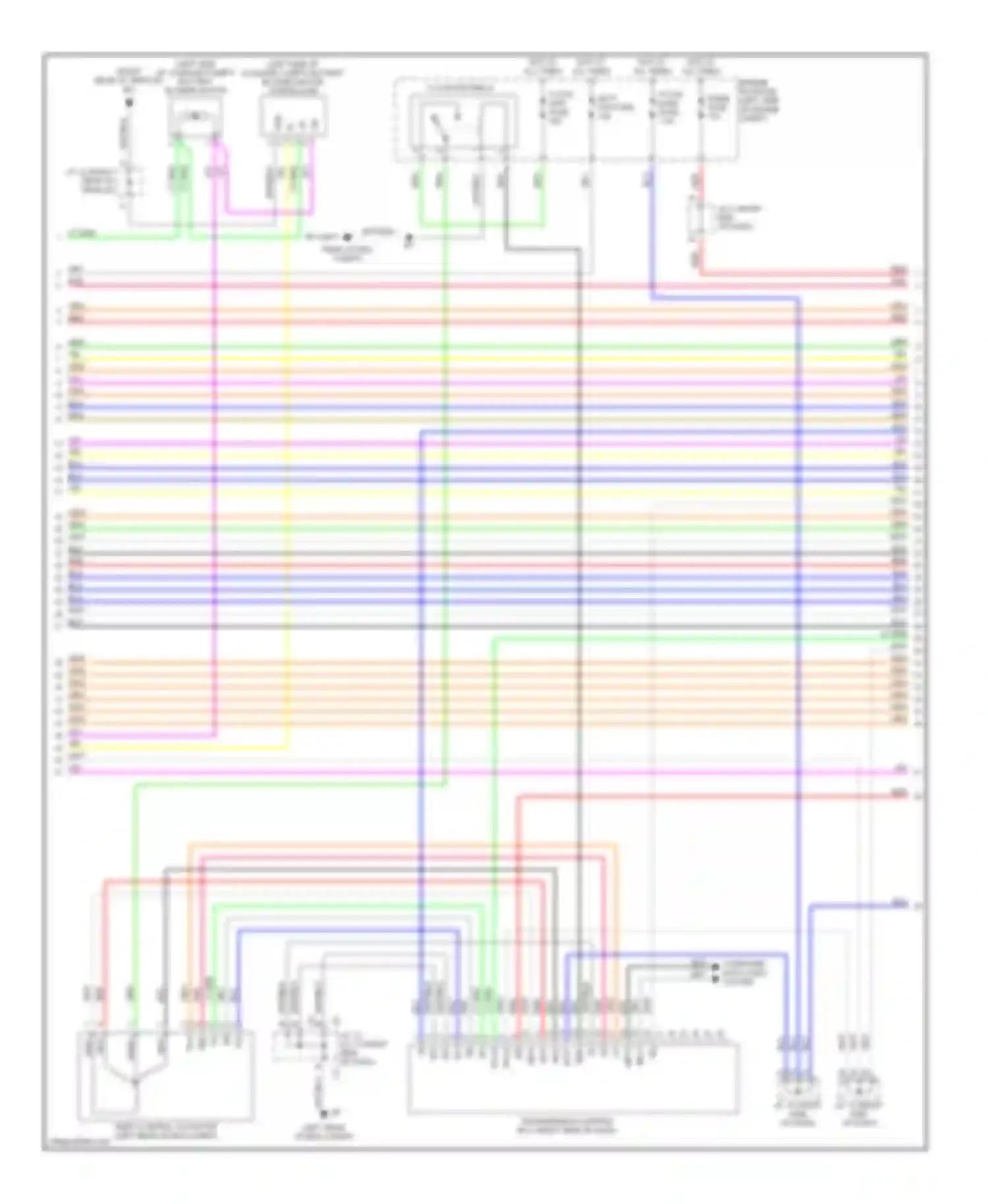 Prius Toyota II (2003-2005): Wiring diagram engine performance hybrid system circuit (5 of 7)