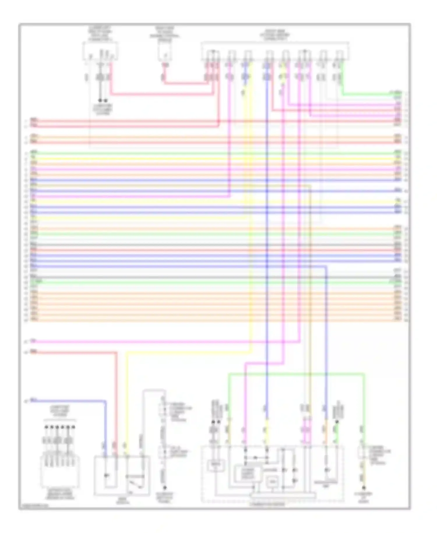 Prius Toyota II (2003-2005): Wiring diagram engine performance hybrid system circuit (6 of 7)