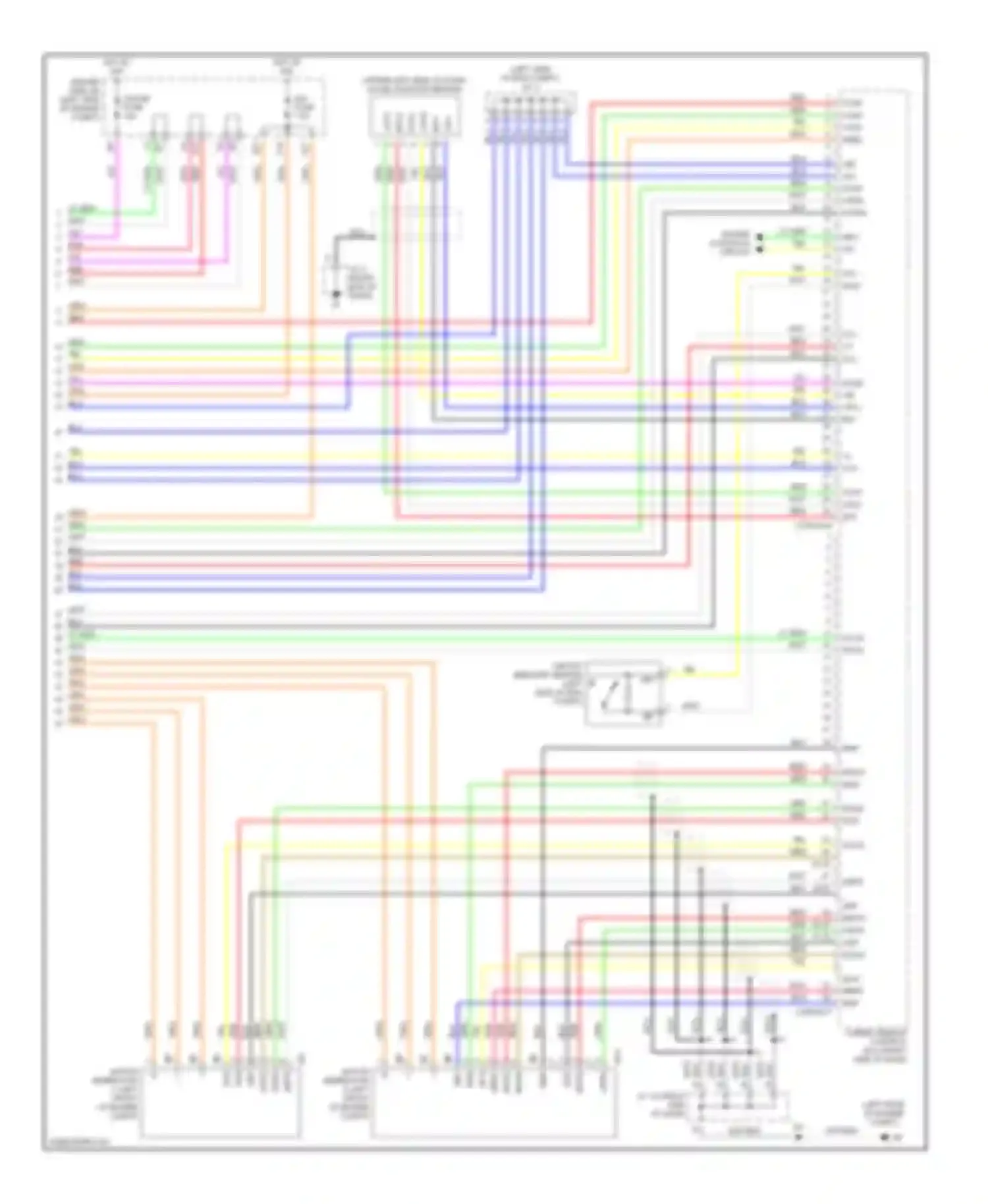 Prius Toyota II (2003-2005): Wiring diagram engine performance hybrid system circuit (7 of 7)