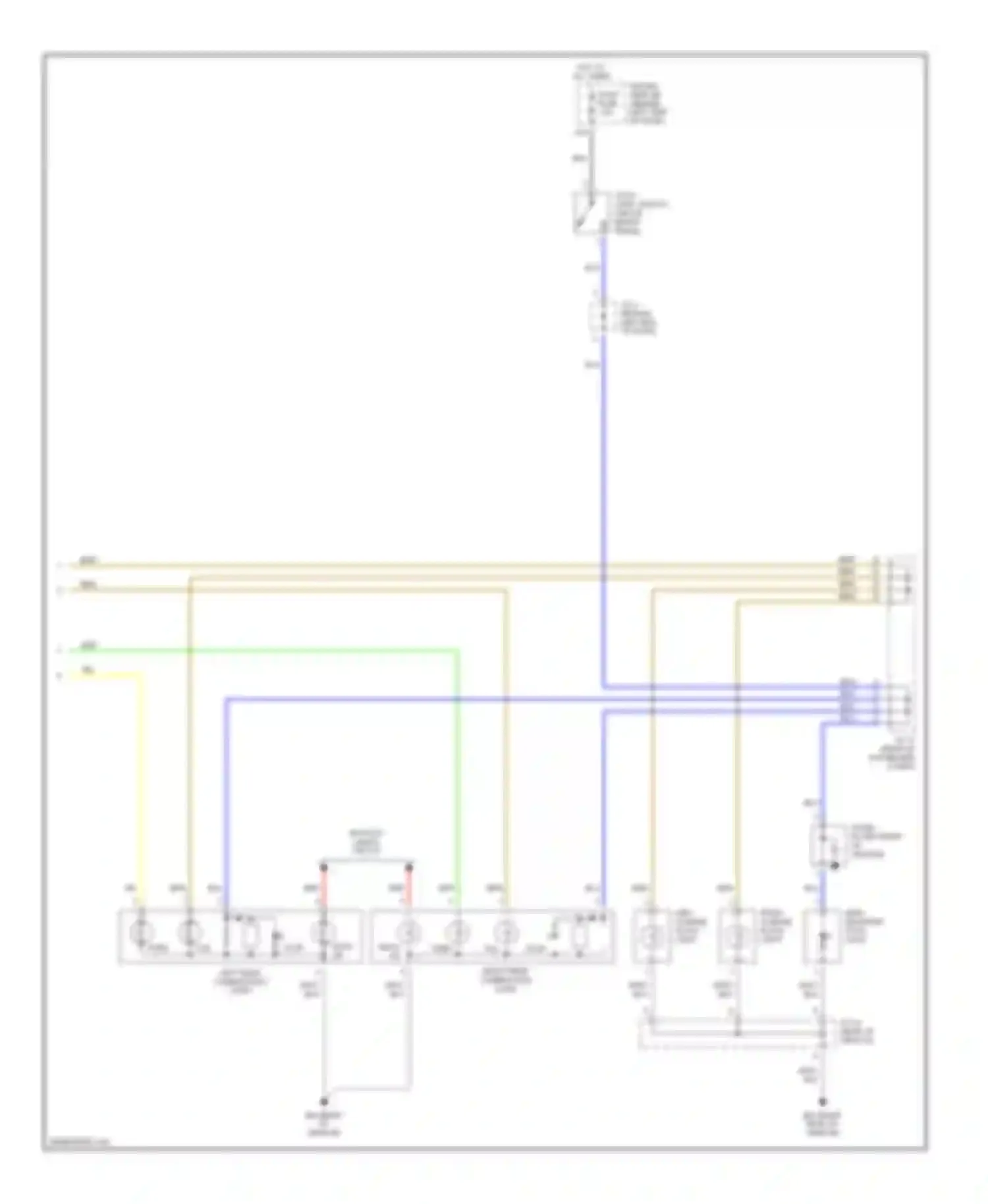 Prius Toyota II (2003-2005): Exterior lamps circuit (2 of 2)
