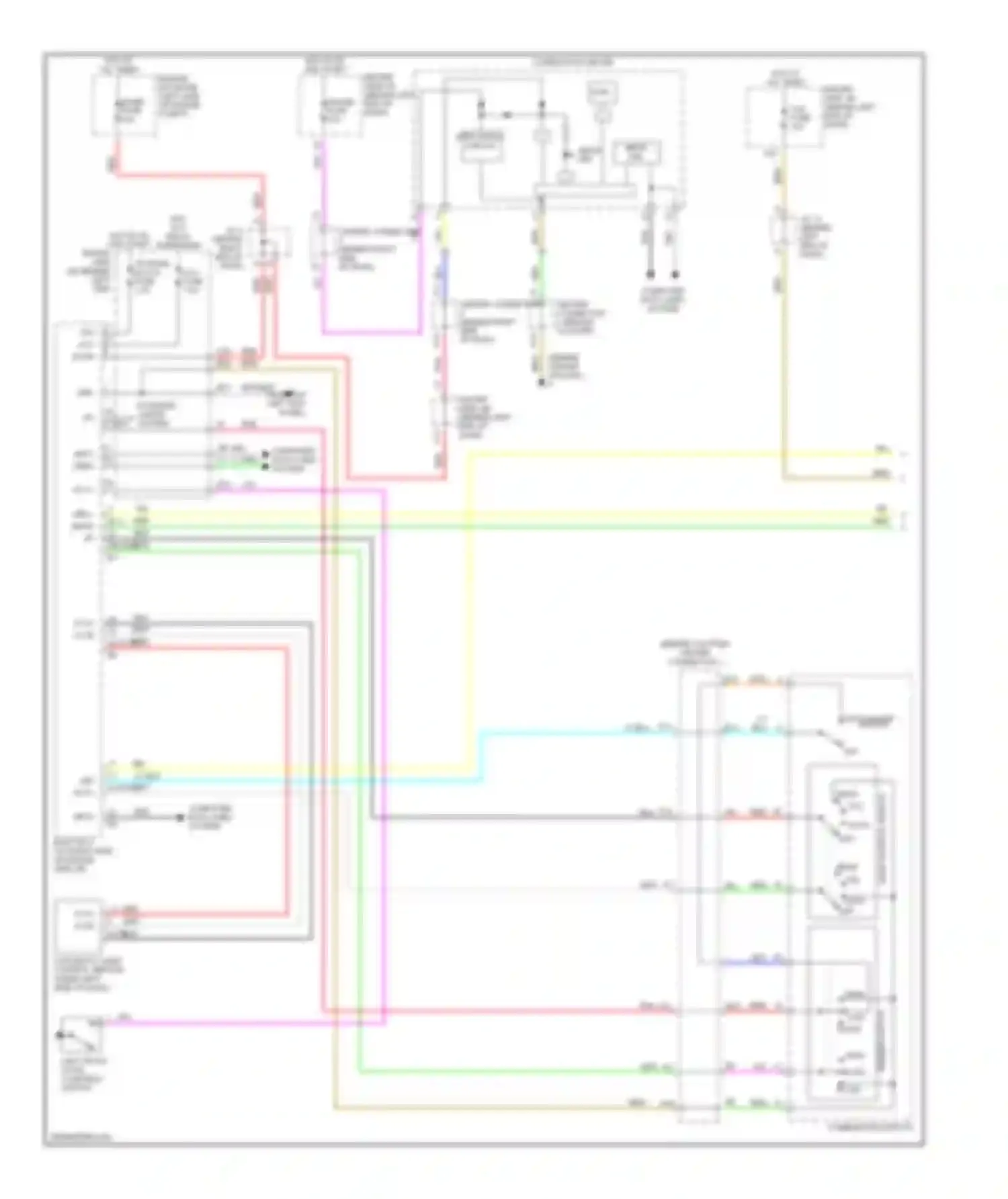 Prius Toyota II (2003-2005): Headlamps & fog lamps circuit, without drl (1 of 2)
