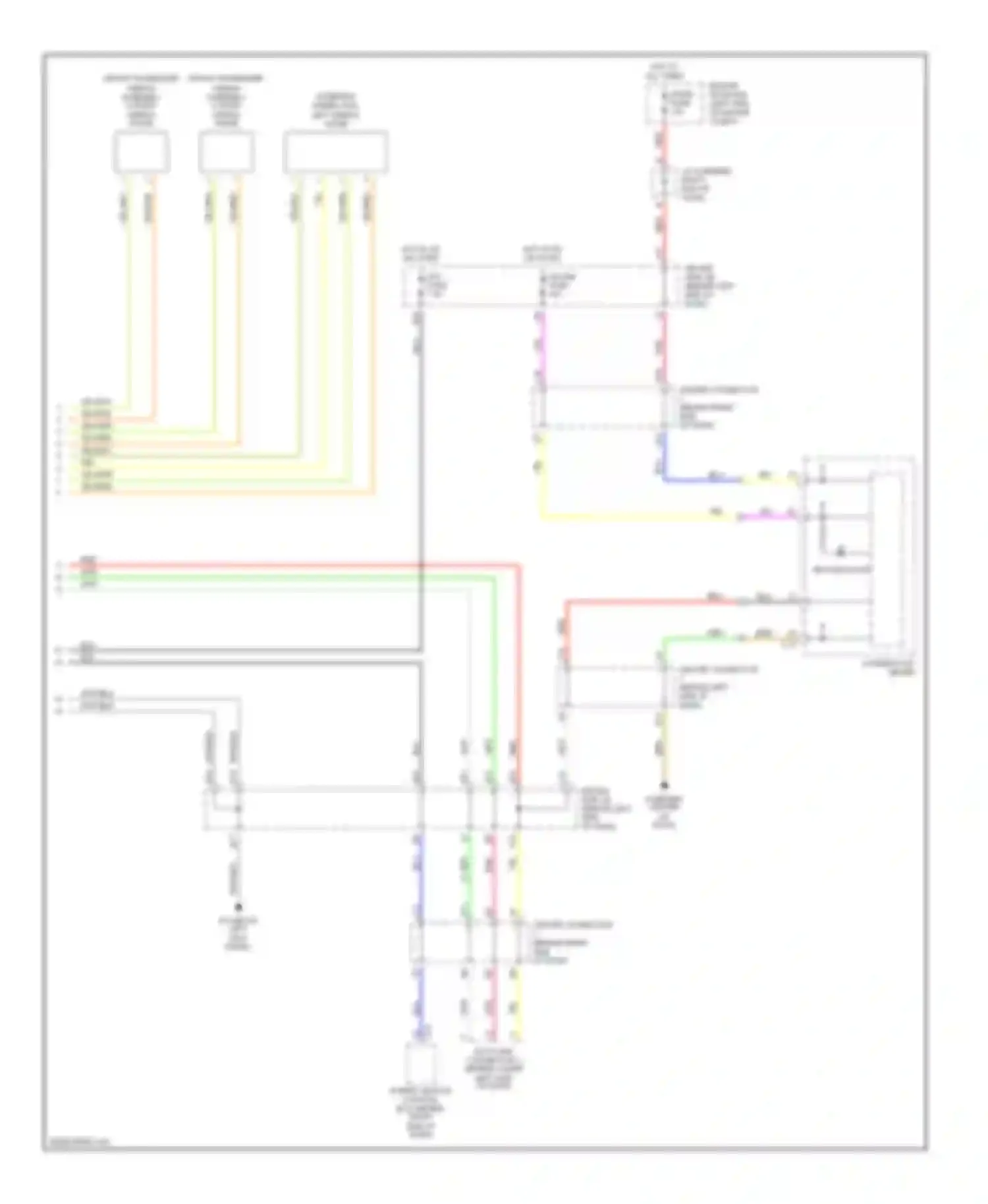 Prius Toyota II (2003-2005): Supplemental restraints circuit (2 of 2)