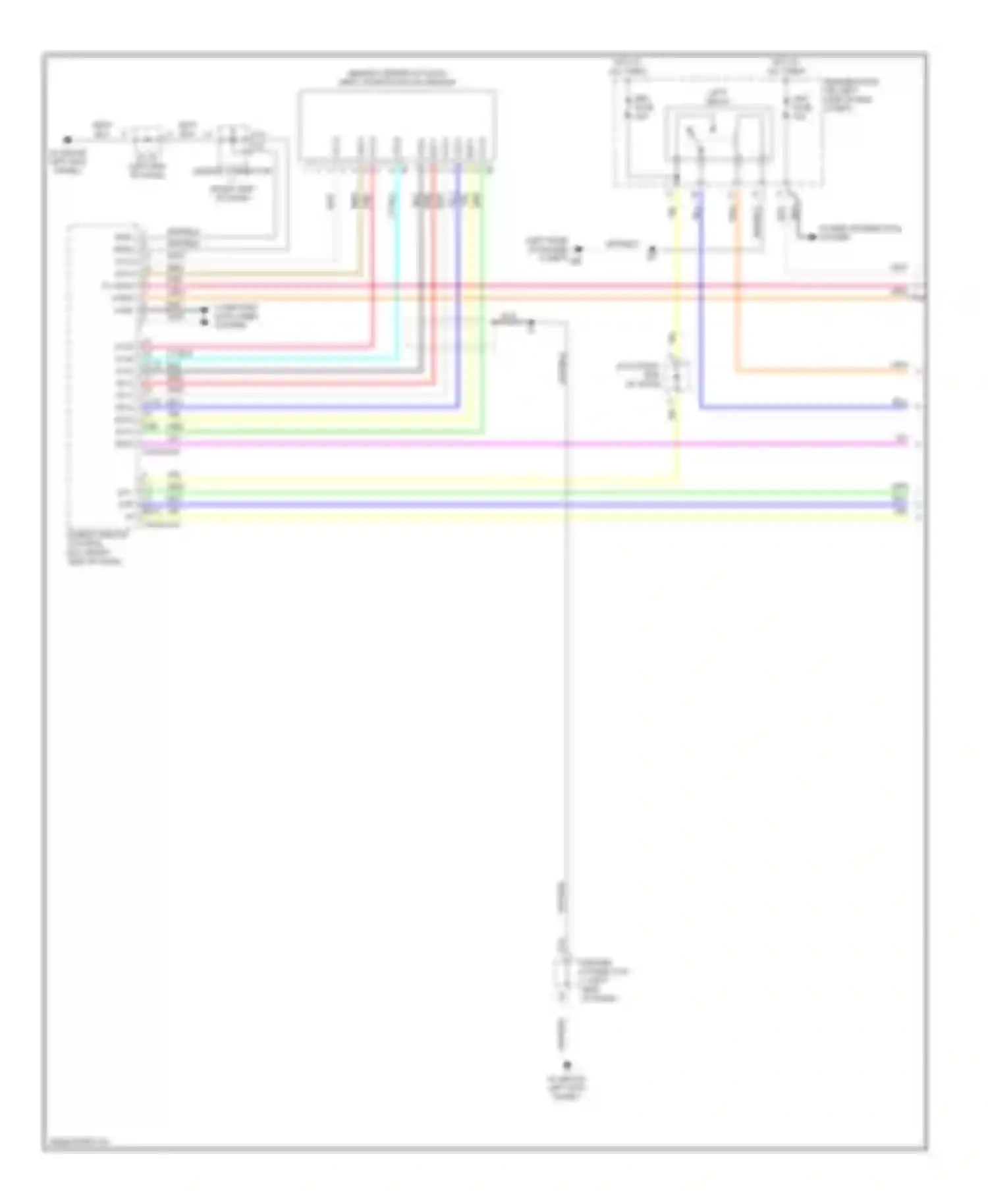 Prius Toyota II (2003-2005): Transmission circuit (1 of 5)