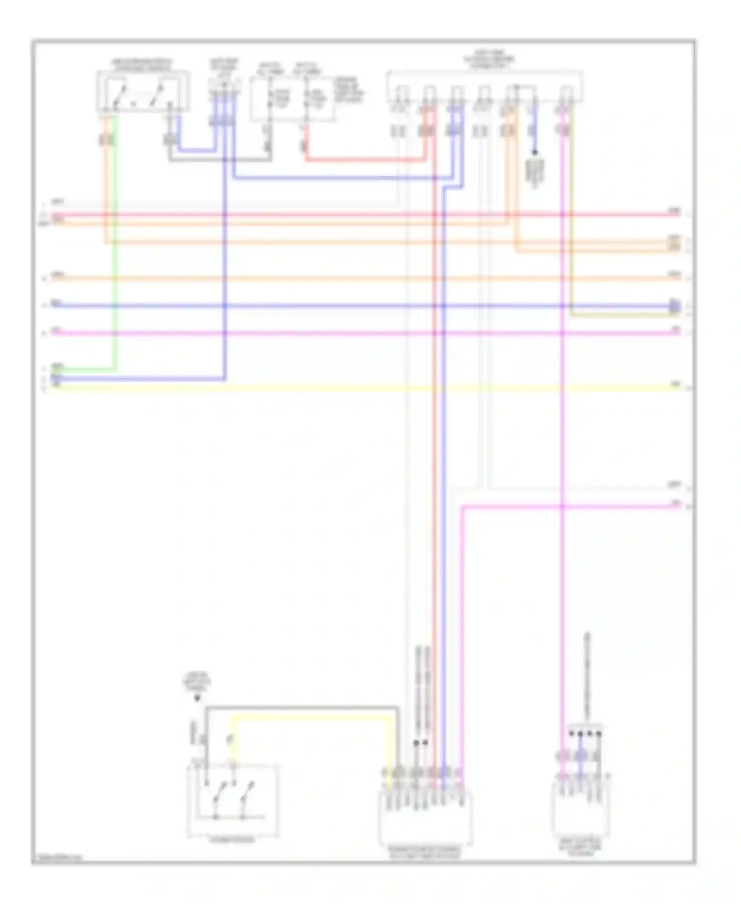 Prius Toyota II (2003-2005): Transmission circuit (2 of 5)