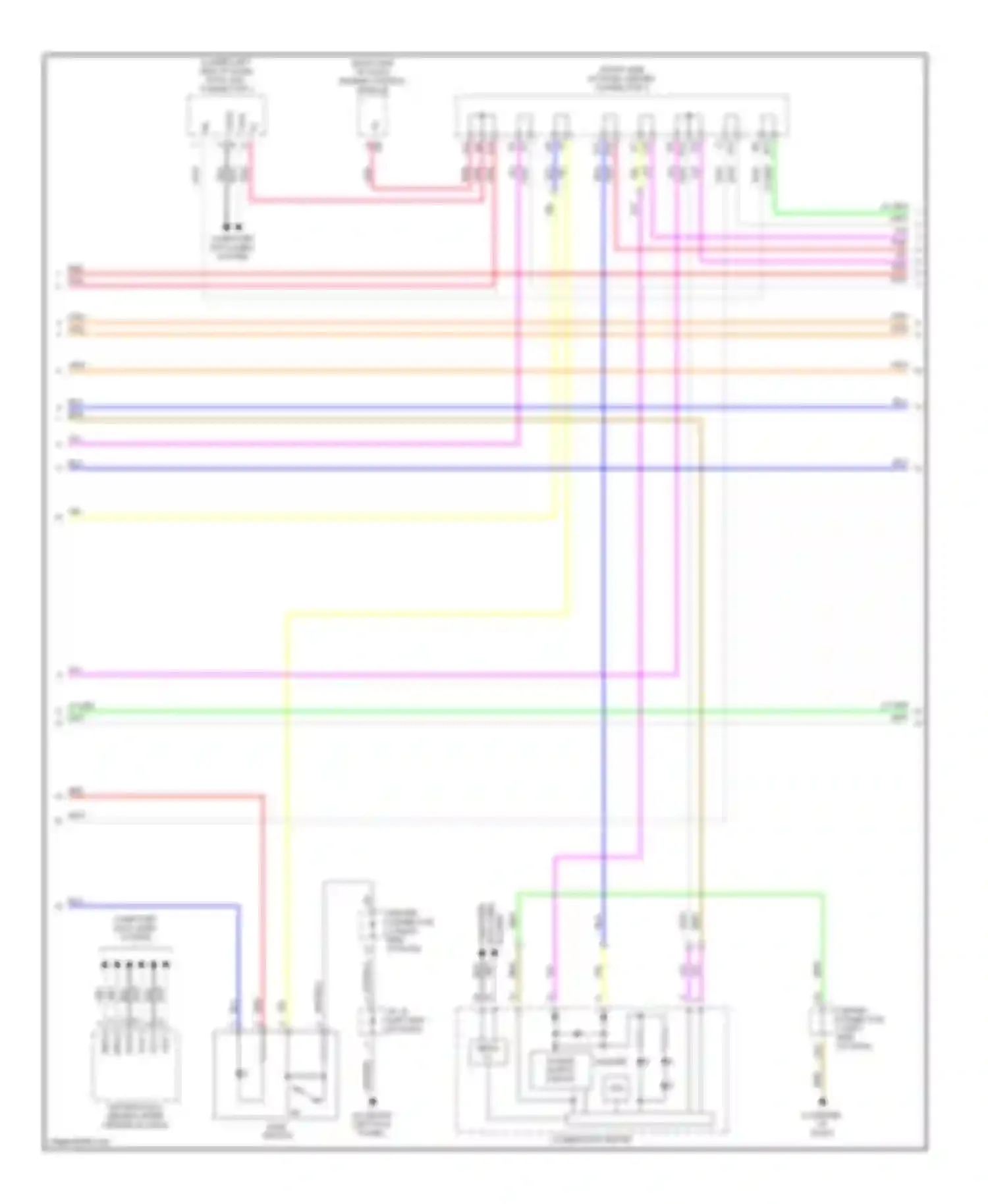 Prius Toyota II (2003-2005): Transmission circuit (4 of 5)