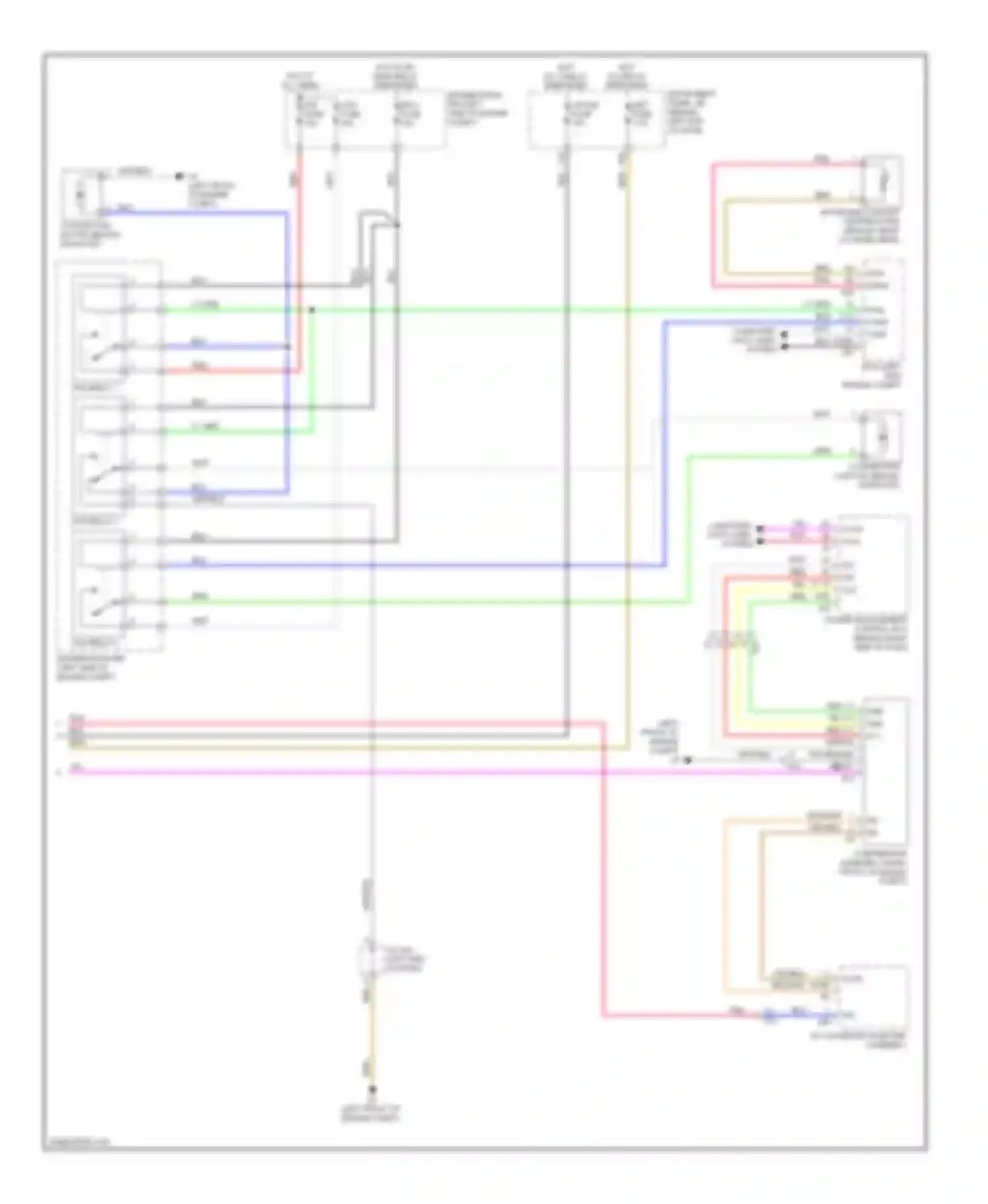 Prius Toyota III facelift (2011-2015): Automatic a/c circuit (3 of 3)