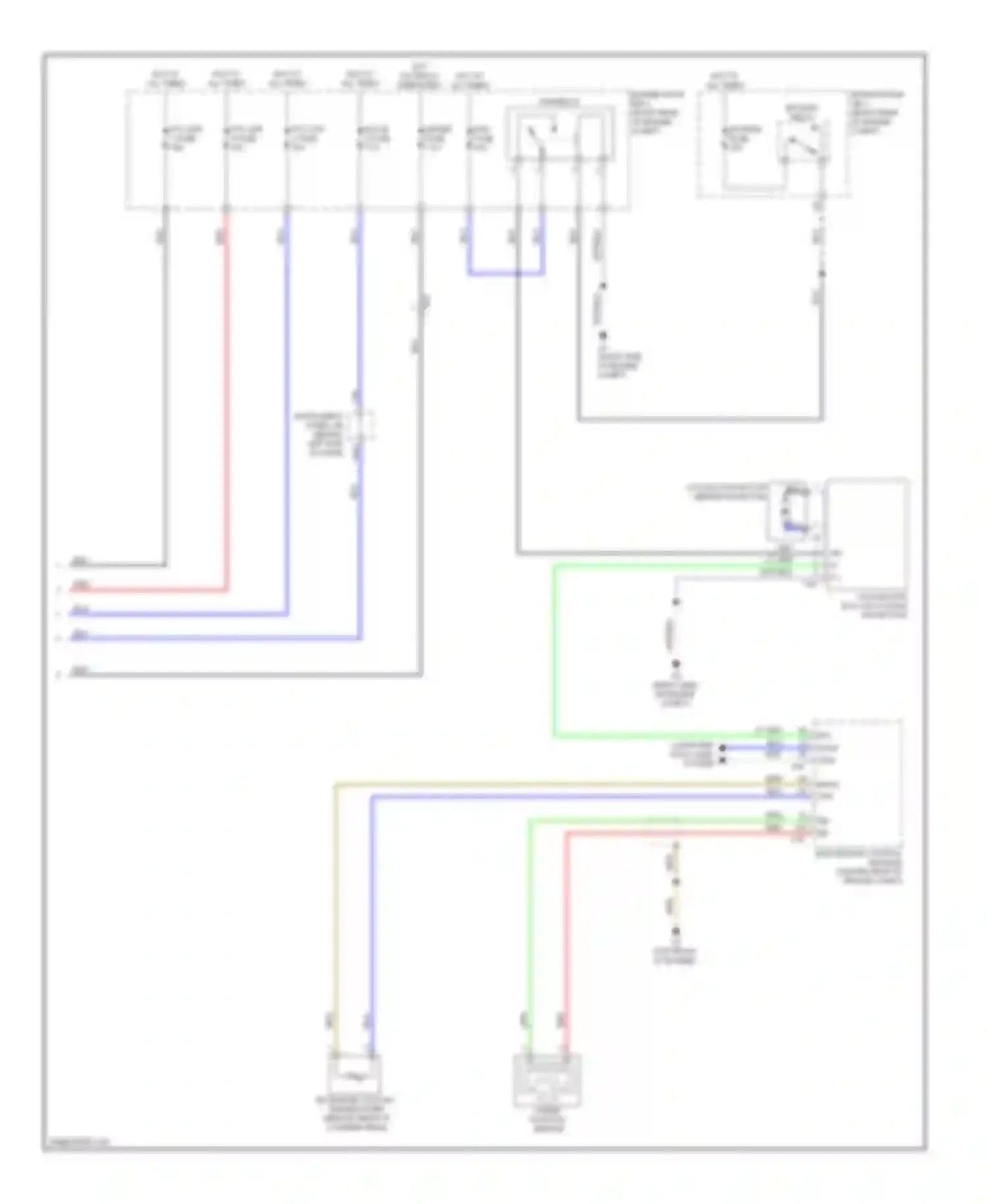 Prius Toyota III facelift (2011-2015): Cooling fan circuit (2 of 2)
