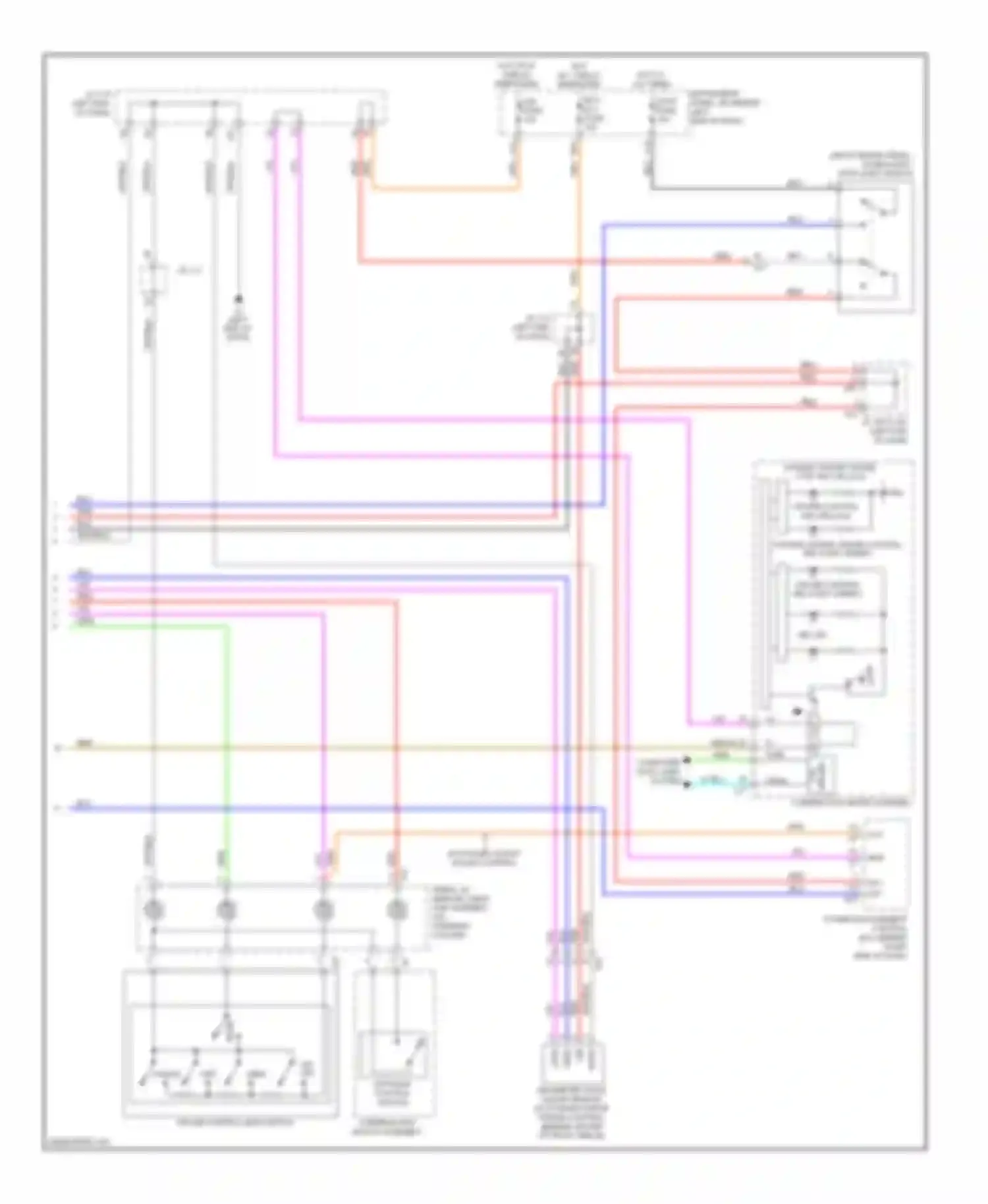 Prius Toyota III facelift (2011-2015): Cruise control circuit (2 of 2)