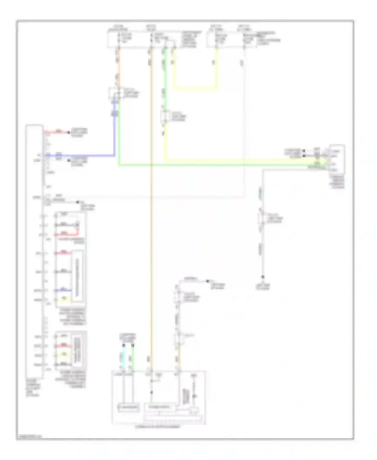 Prius Toyota III facelift (2011-2015): Electronic power steering circuit