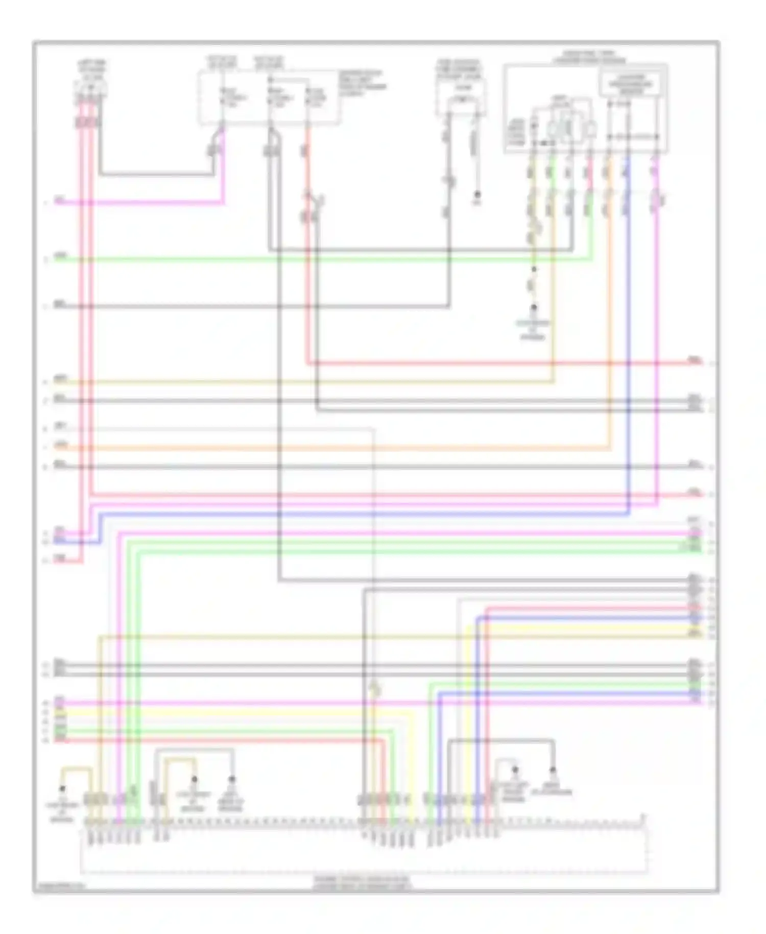 Prius Toyota III facelift (2011-2015): Wiring diagram engine performance 1.5l, engine controls circuit (2 of 6)