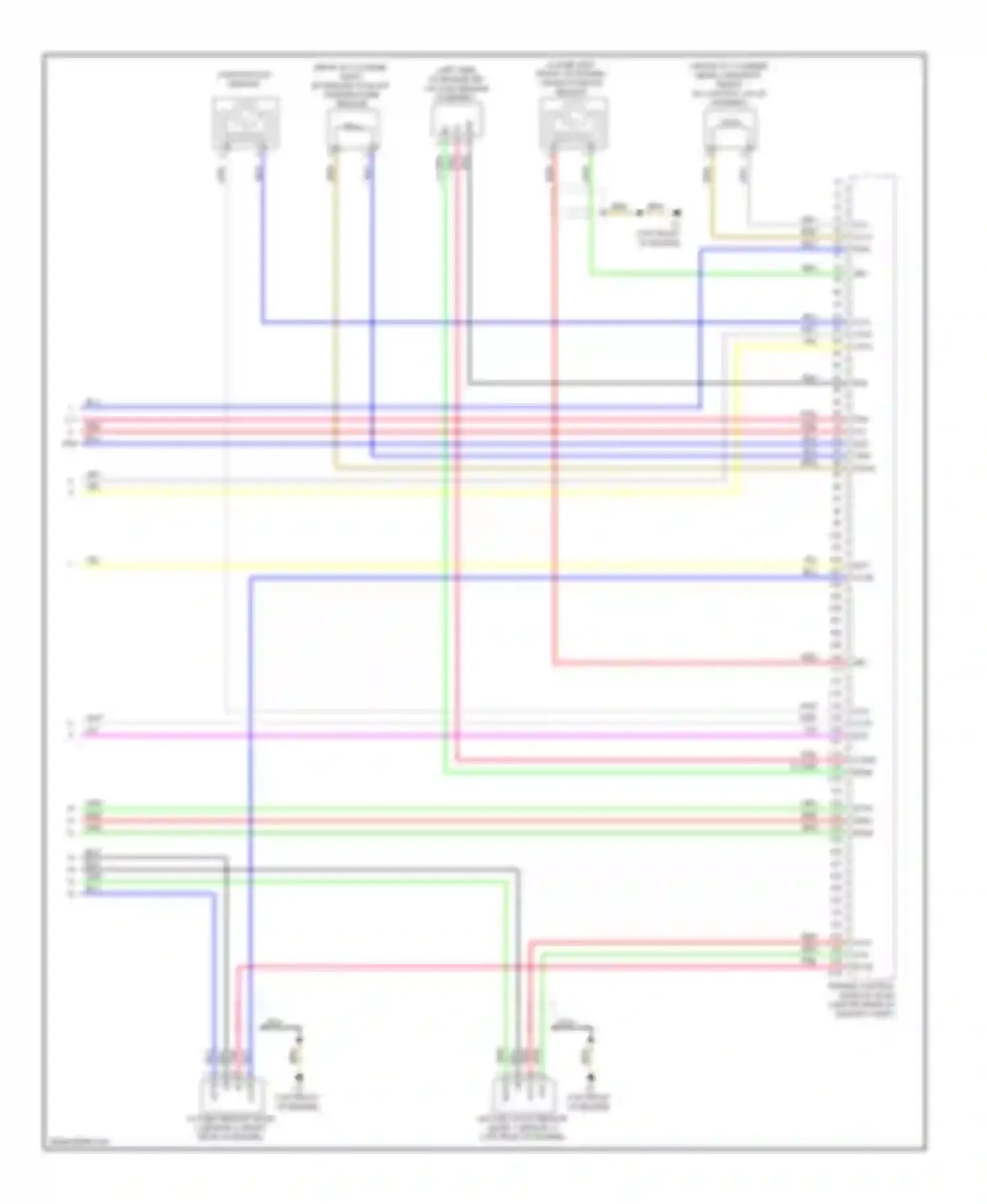 Prius Toyota III facelift (2011-2015): Wiring diagram engine performance 1.5l, engine controls circuit (6 of 6)