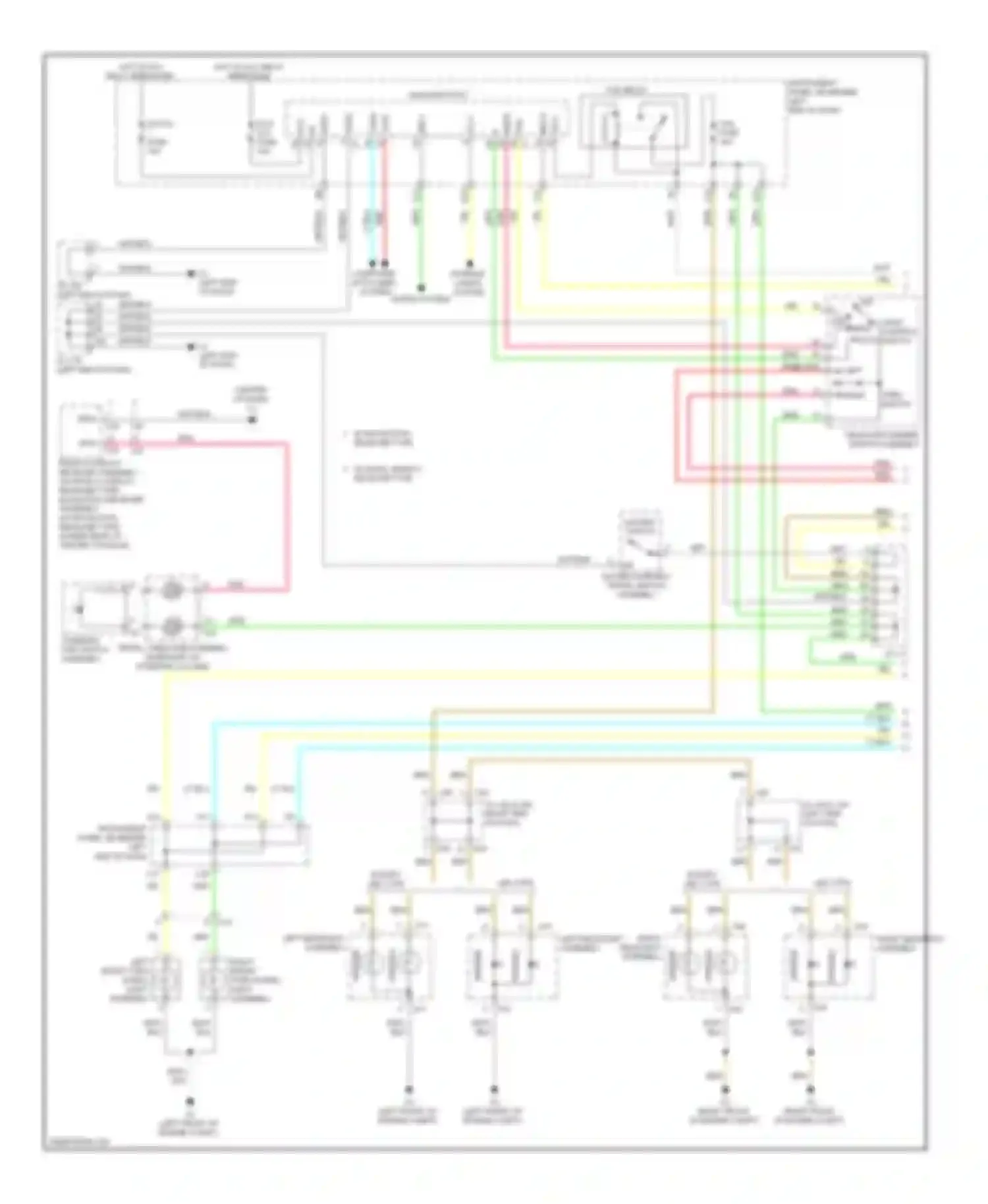 Prius Toyota III facelift (2011-2015): Exterior lamps circuit (1 of 2)