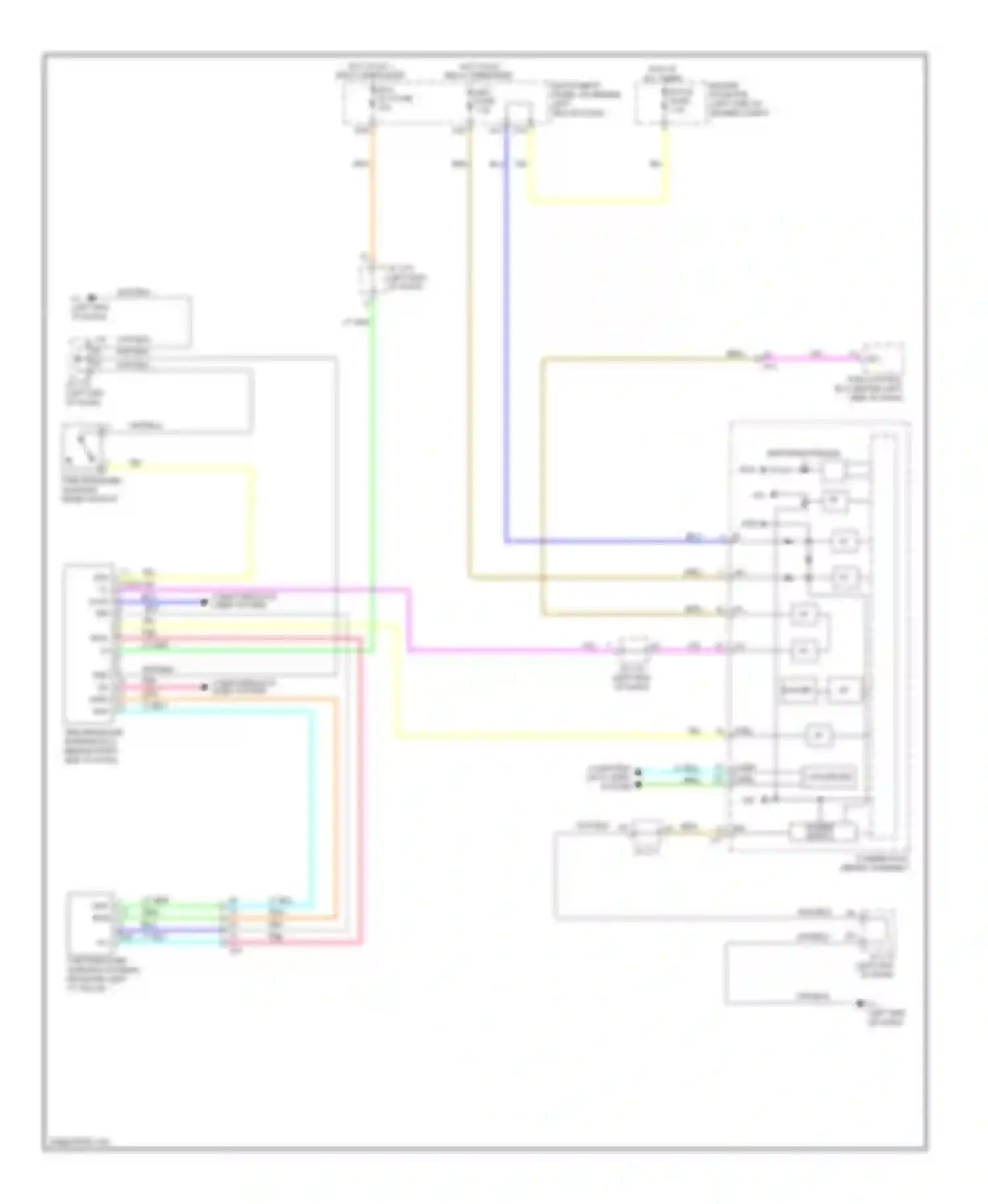 Prius Toyota III facelift (2011-2015): Tire pressure monitoring circuit