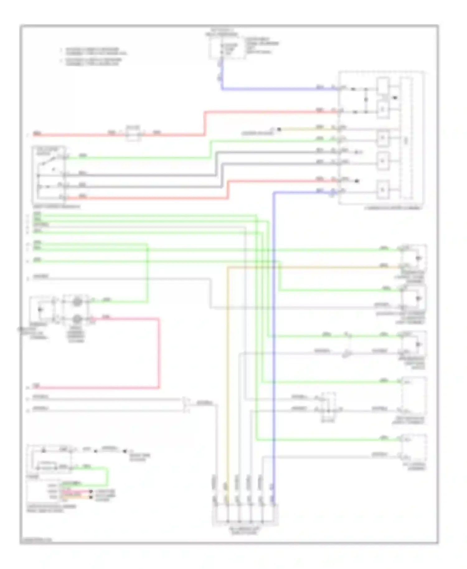 Wiring diagram computer data lines system for Toyota Prius III facelift (2011-2015) (32 of 106)