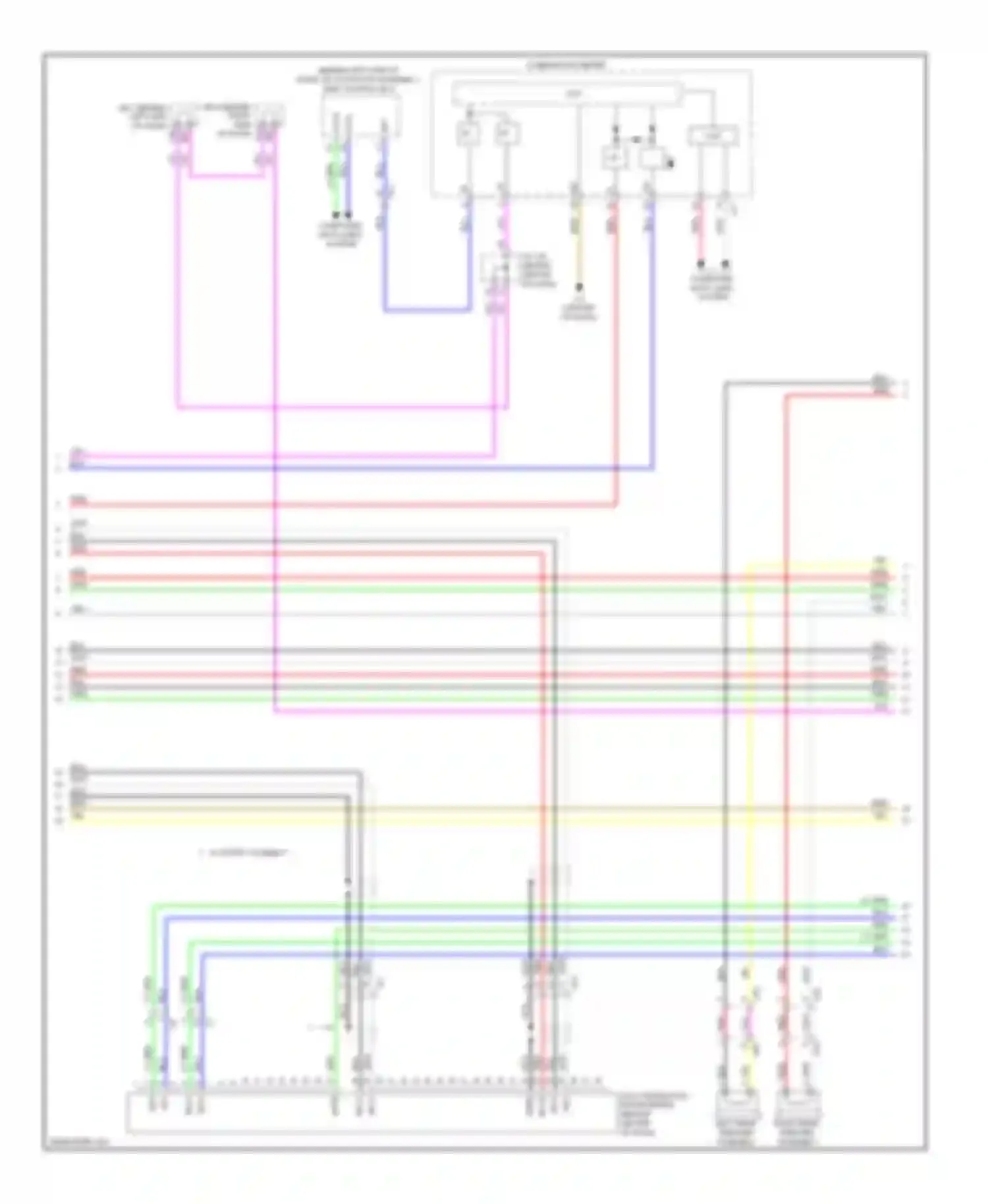 Wiring diagram computer data lines system for Toyota Prius III facelift (2011-2015) (59 of 106)