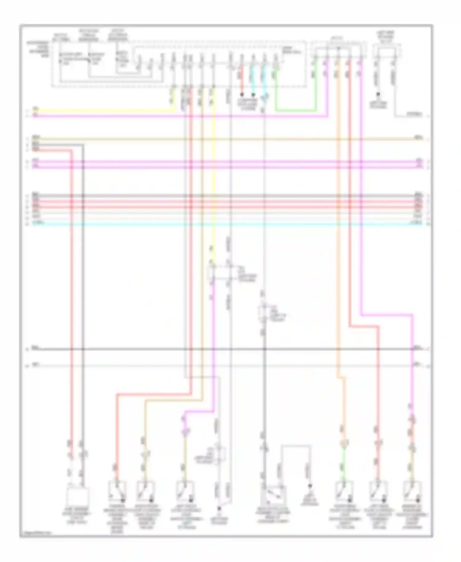 Wiring diagram computer data lines system for Toyota Prius III facelift (2011-2015) (30 of 106)