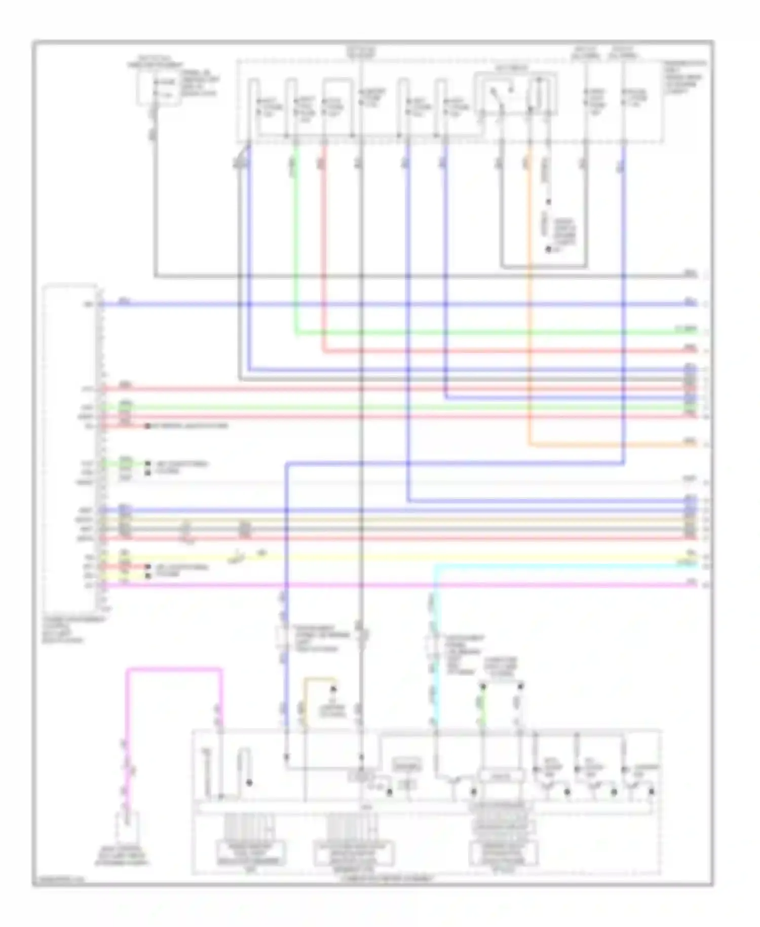 Wiring diagram computer data lines system for Toyota Prius III facelift (2011-2015) (77 of 106)