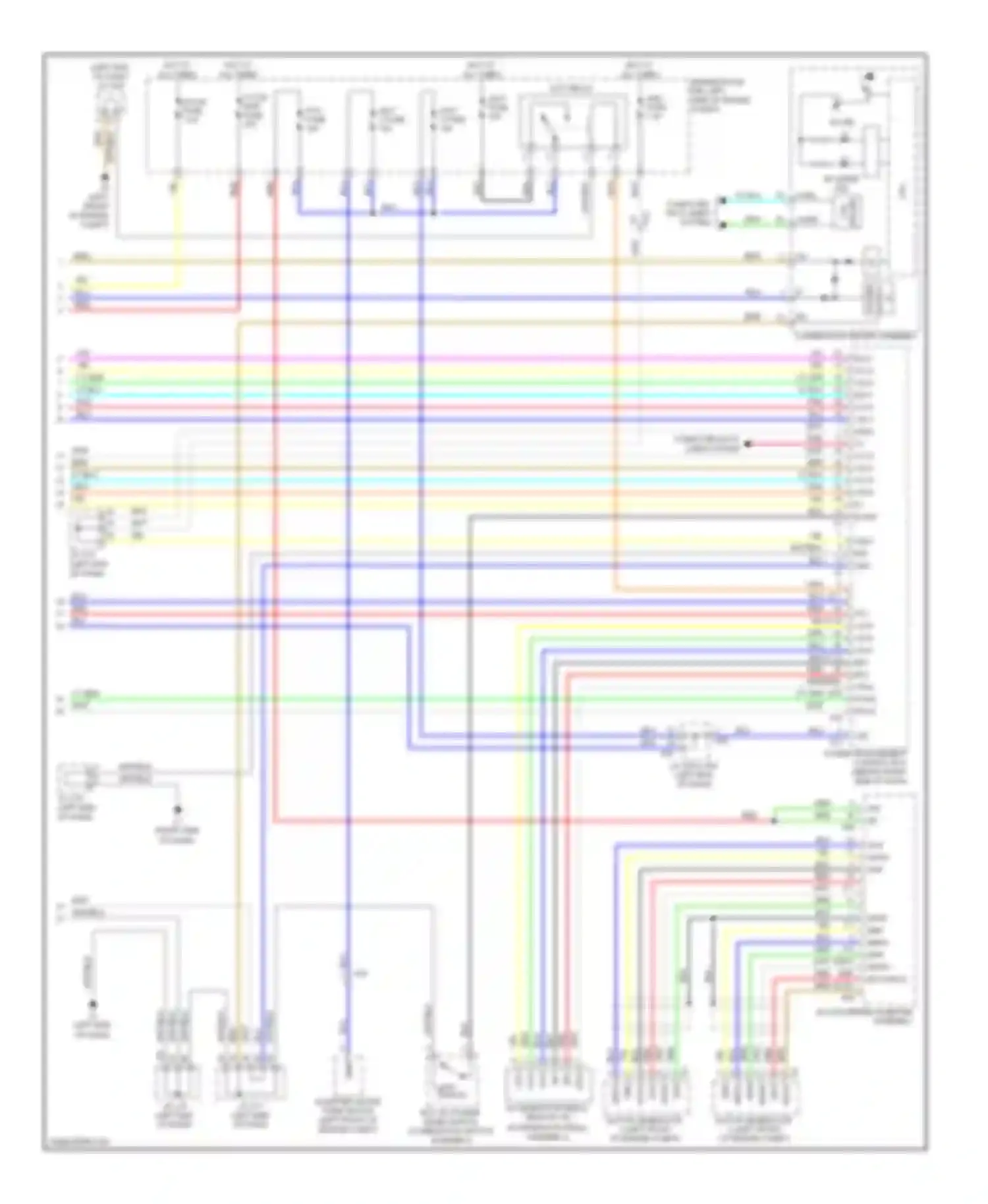 Wiring diagram computer data lines system for Toyota Prius III facelift (2011-2015) (70 of 106)