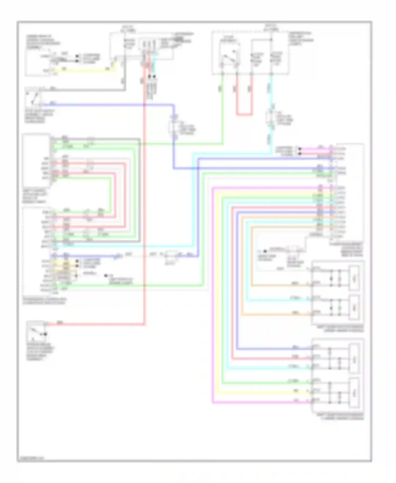 Wiring diagram computer data lines system for Toyota Prius III facelift (2011-2015) (60 of 106)