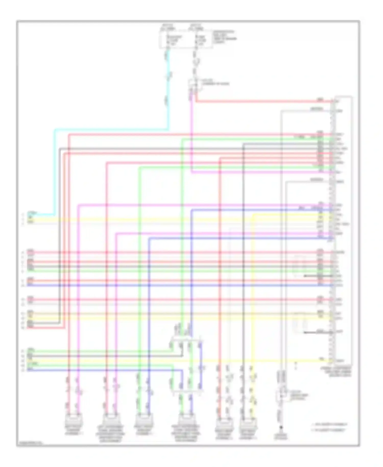 Wiring diagram int+ int- for Toyota Prius III facelift (2011-2015) (1 of 2)