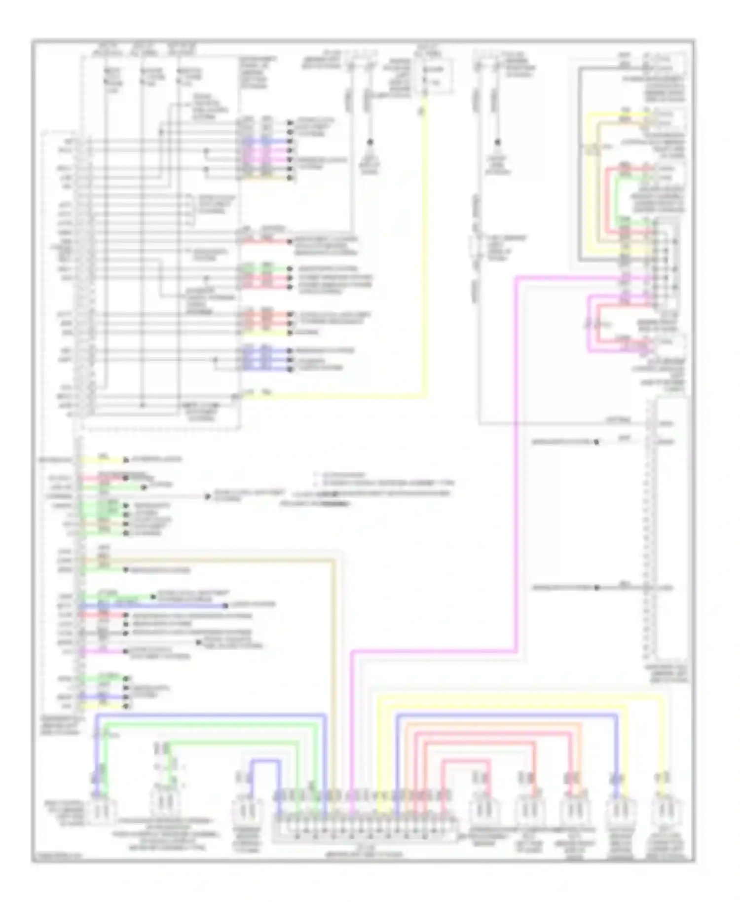 Wiring diagram pkb ffgo sftp trly hrly 3 4 for Toyota Prius III facelift (2011-2015) (1 of 1)