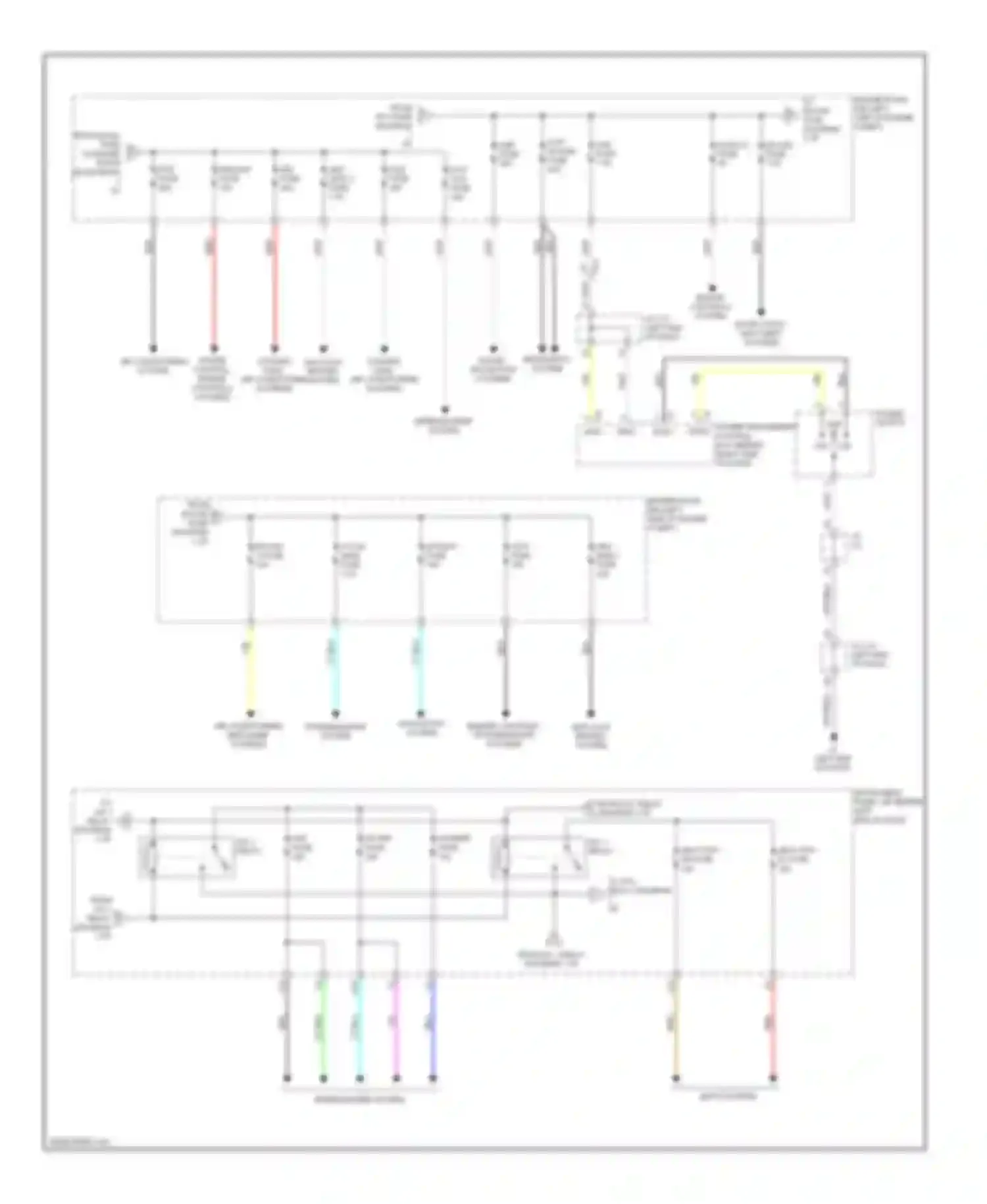 Wiring diagram wip fuse relay for Toyota Prius III facelift (2011-2015) (1 of 1)