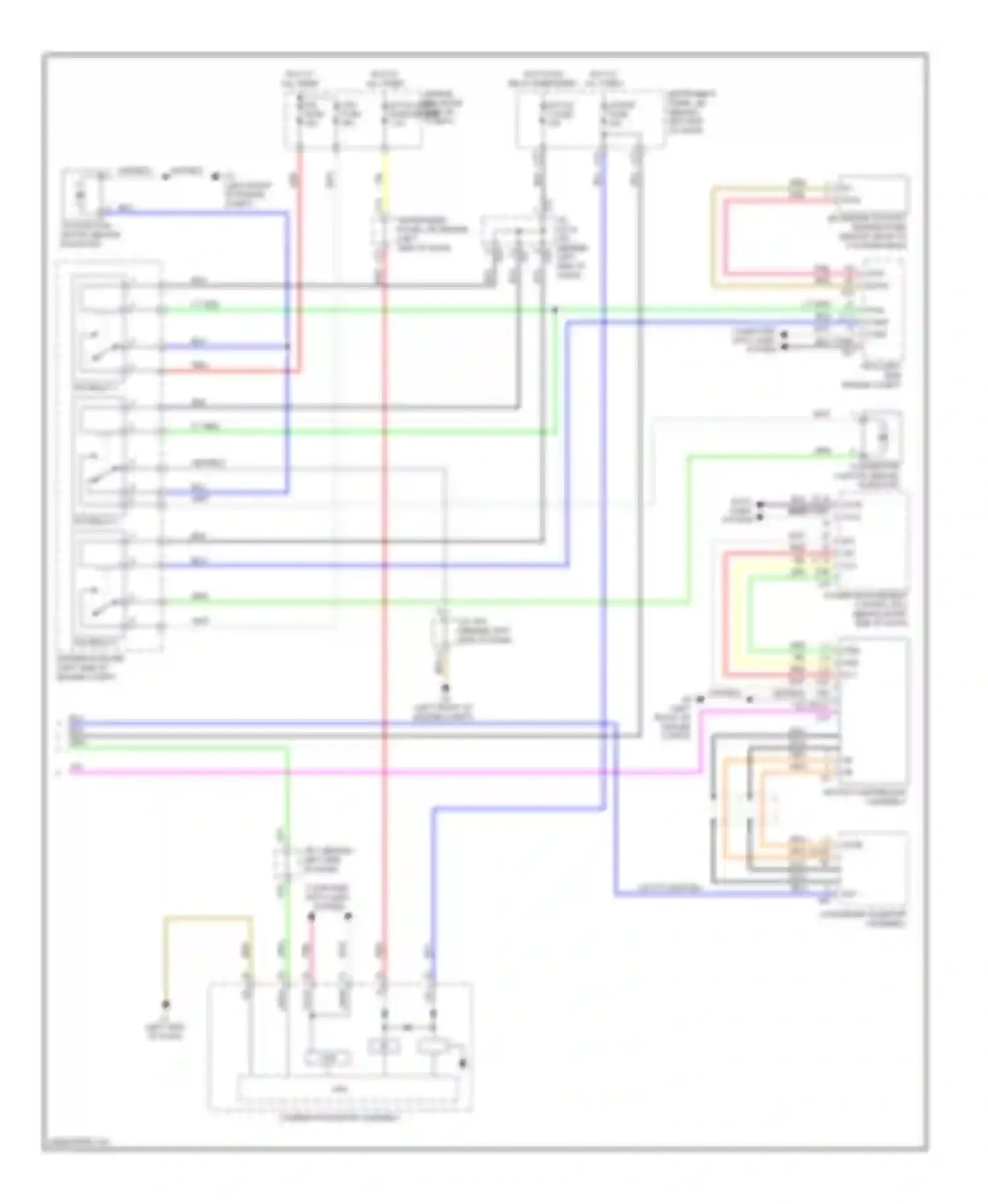 Prius Toyota III (2009-2011): Automatic a/c circuit (3 of 3)