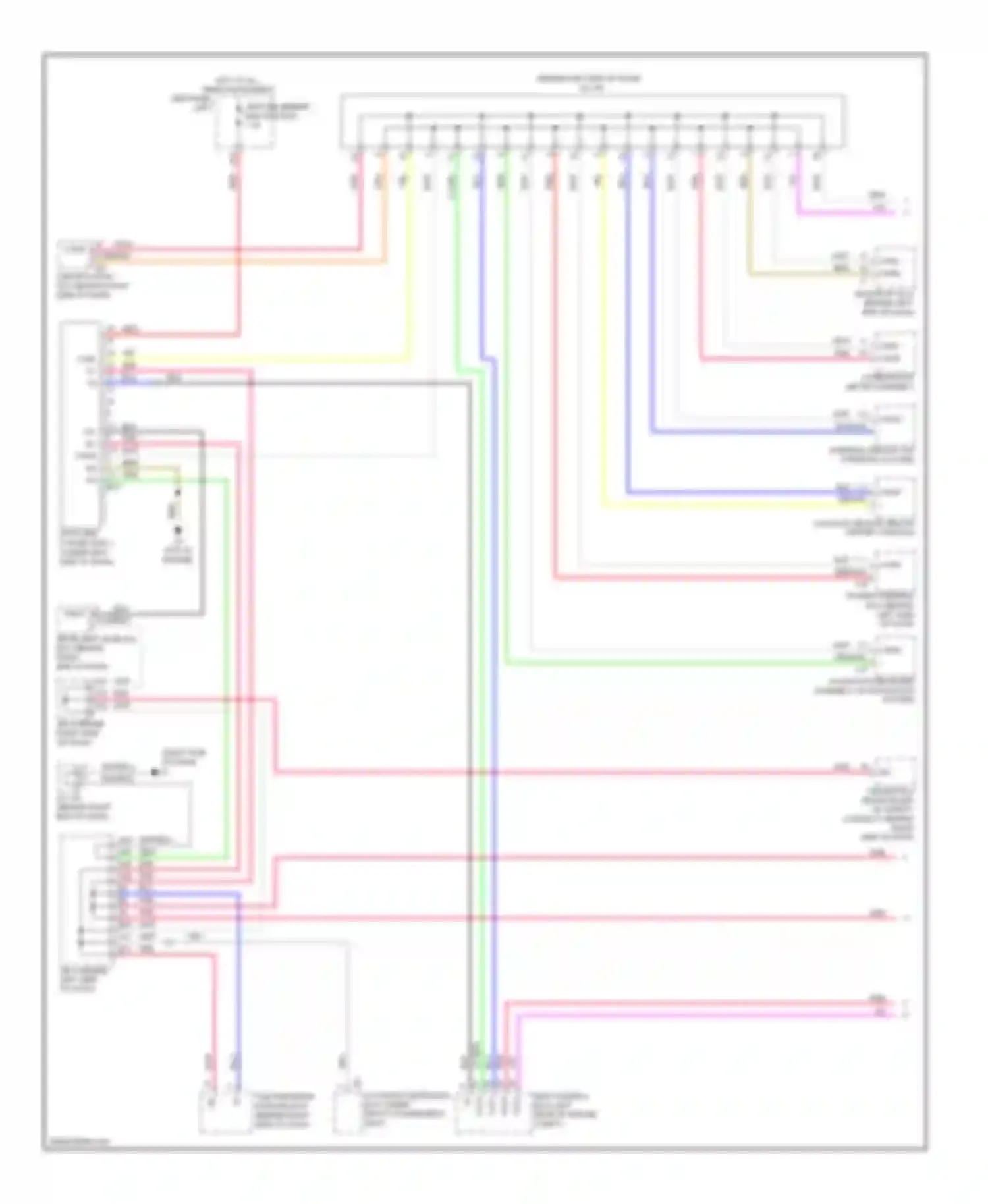 Prius Toyota III (2009-2011): Computer data lines circuit (1 of 2)