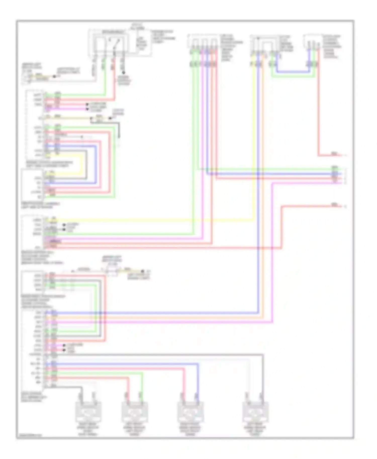 Prius Toyota III (2009-2011): Cruise control circuit (1 of 2)