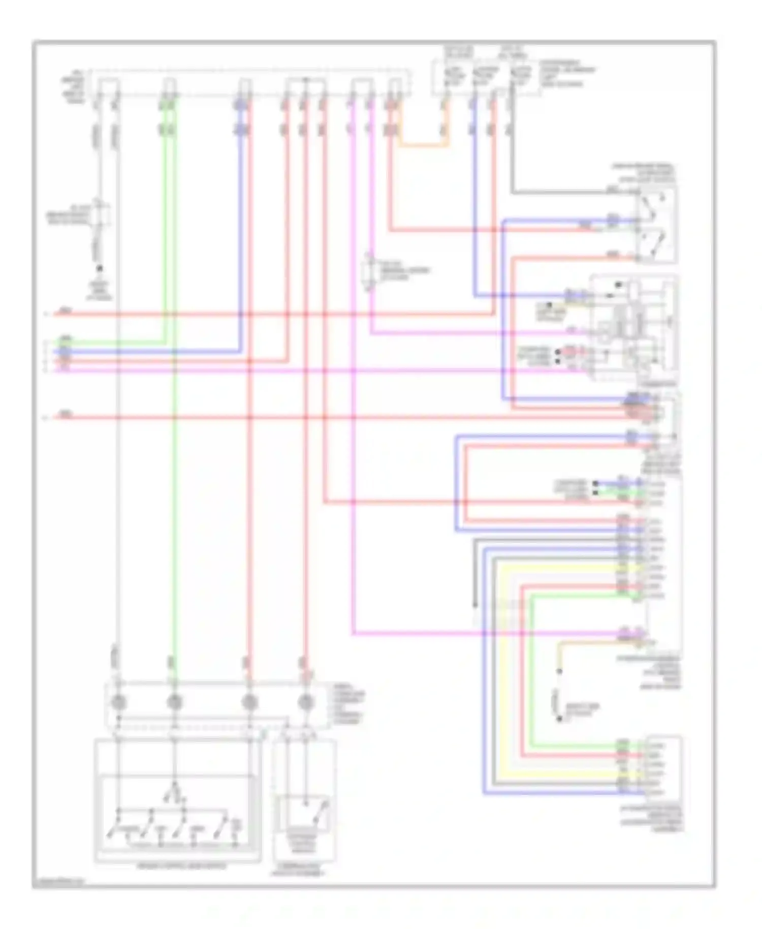 Prius Toyota III (2009-2011): Cruise control circuit (2 of 2)