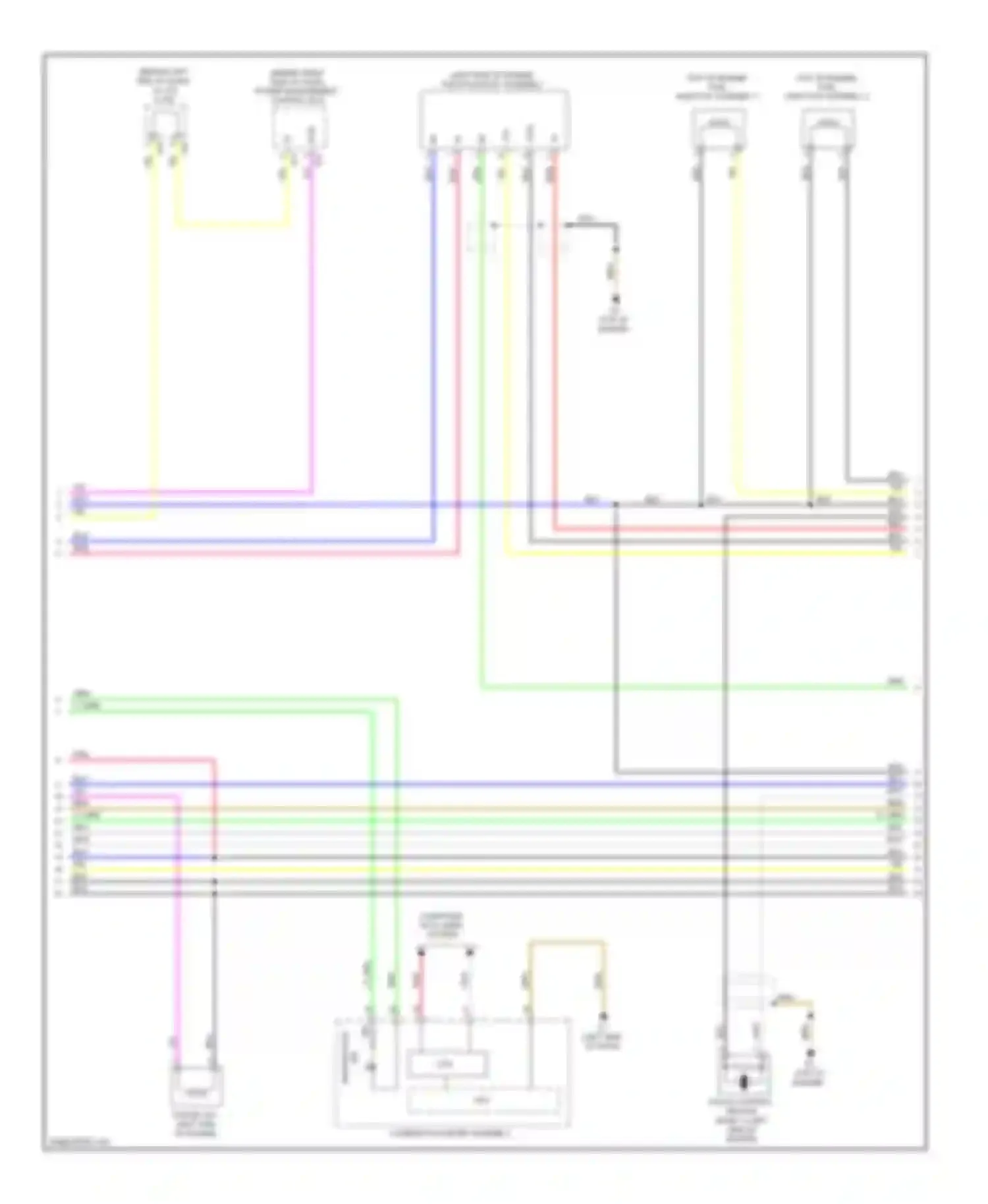 Prius Toyota III (2009-2011): Wiring diagram engine performance 1.8l, engine controls circuit (3 of 4)