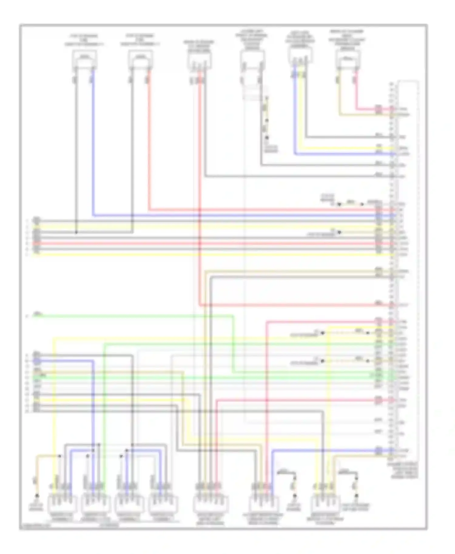 Prius Toyota III (2009-2011): Wiring diagram engine performance 1.8l, engine controls circuit (4 of 4)