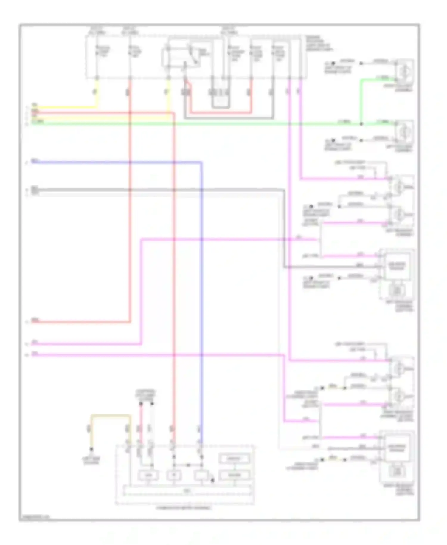 Wiring diagram computer data lines system for Toyota Prius III (2009-2011) (23 of 43)