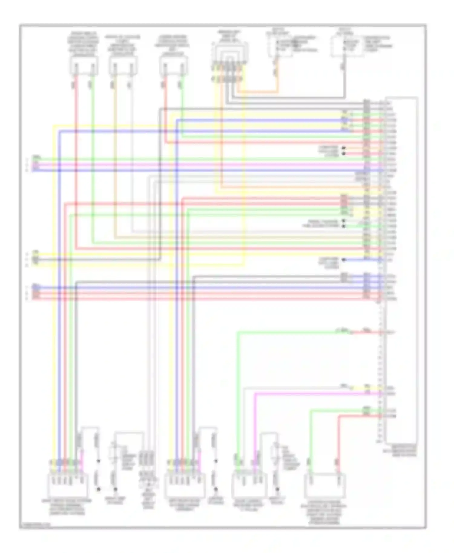 Wiring diagram rda rssi for Toyota Prius III (2009-2011) (1 of 2)